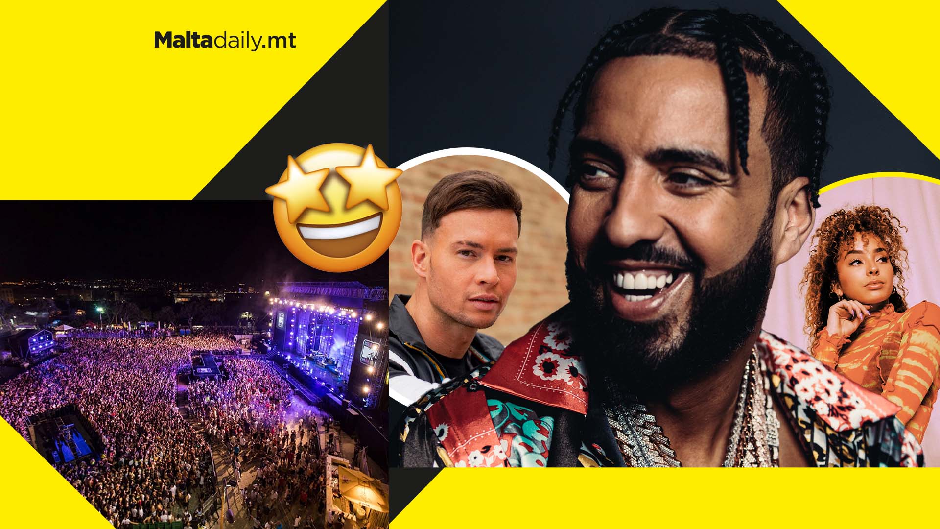 French Montana announced for Isle of MTV Malta; Joel Corry, Ella Eyre & more for Music Week!