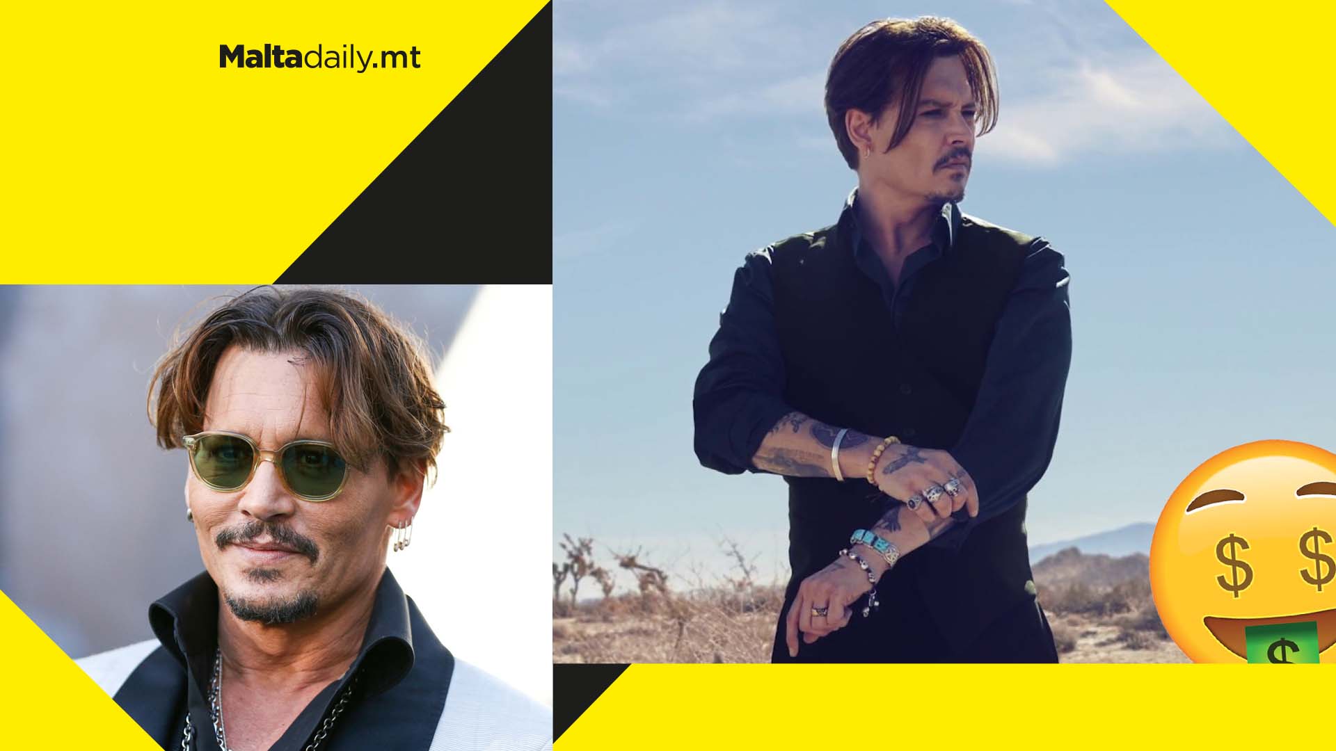 Johnny Depp’s Dior perfume selling one bottle every 3 seconds