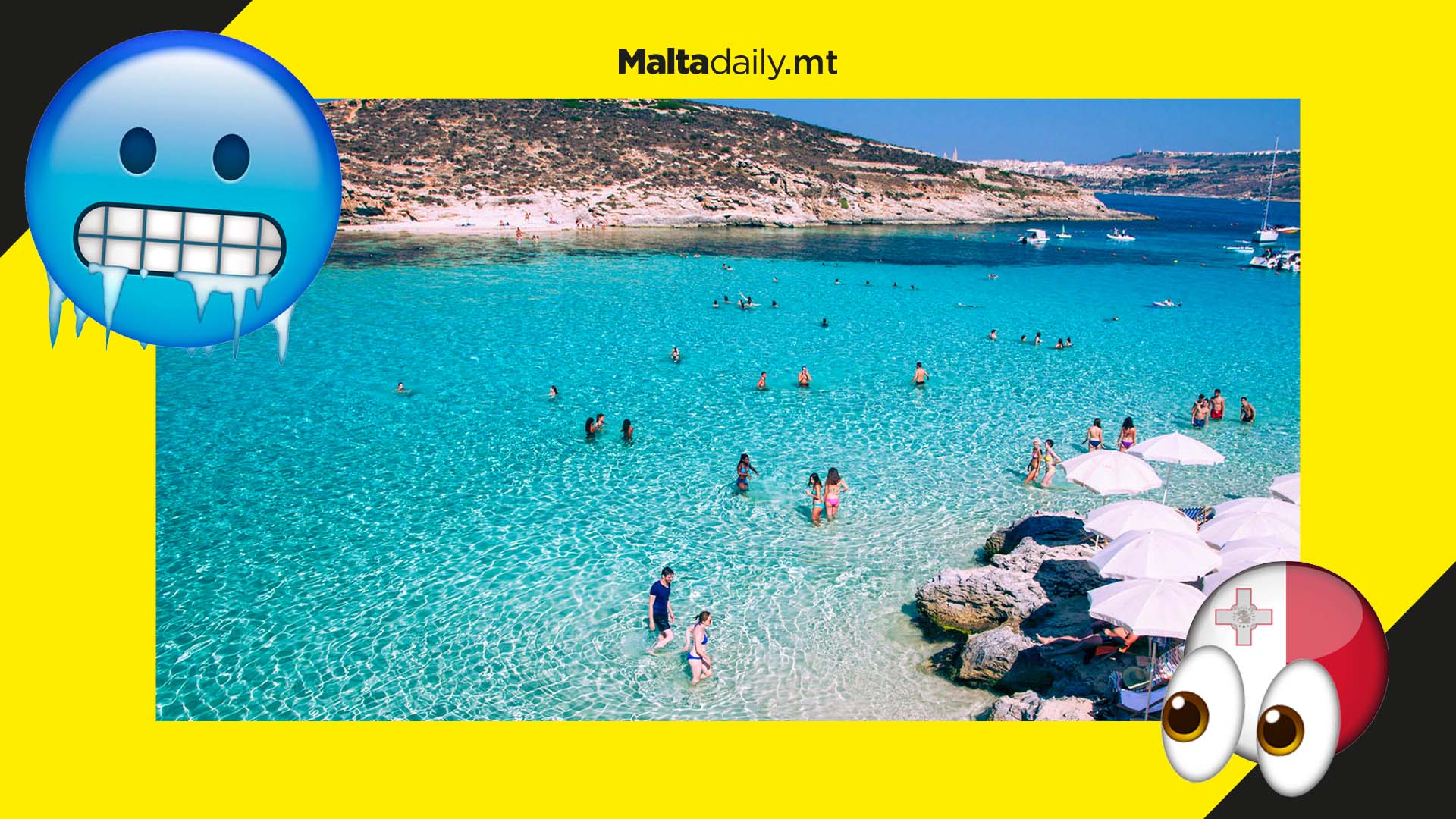 Delays to hitting the beach this summer as water temperatures still freezing