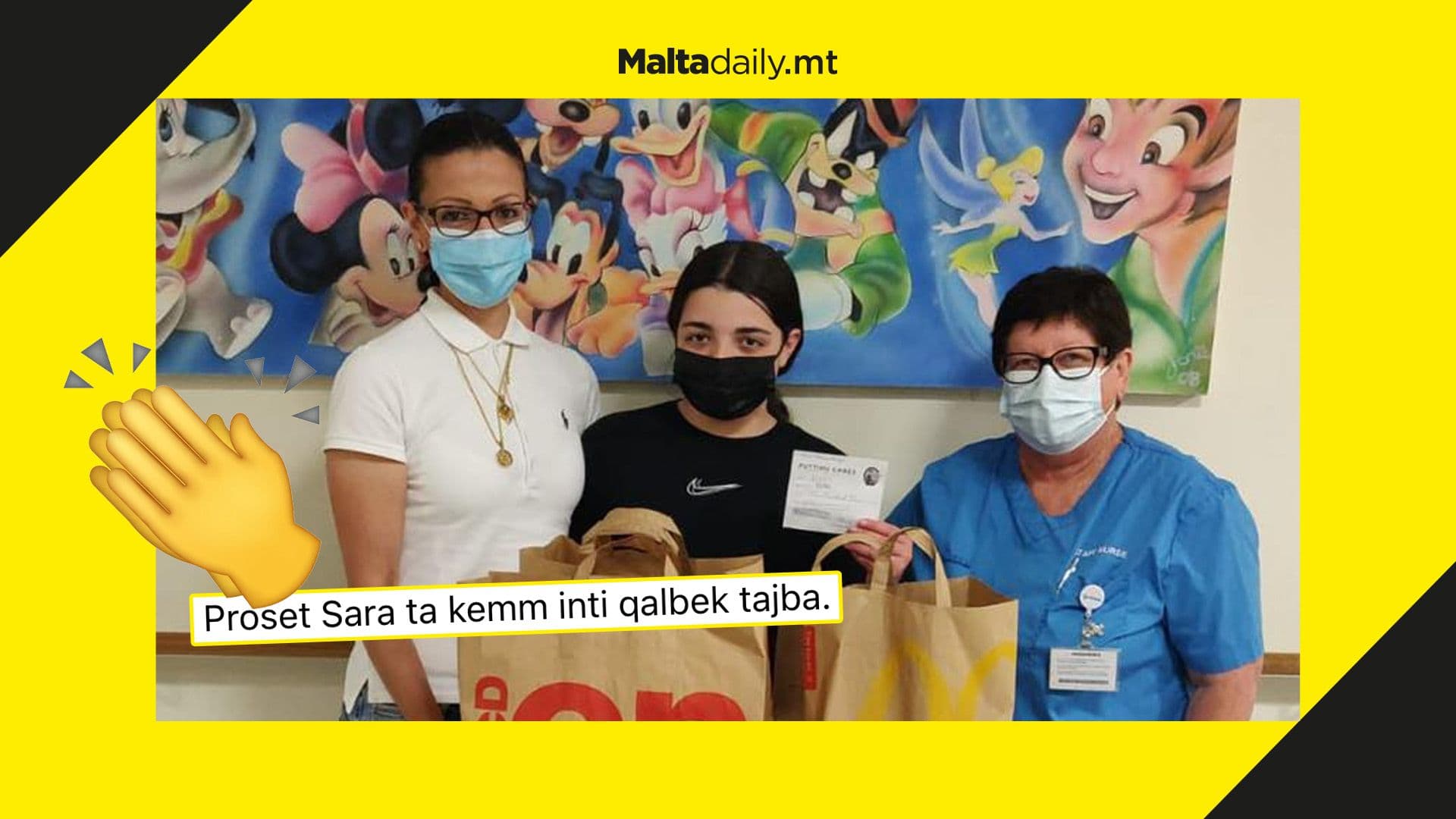 Woman donates money returned from hold-up to Puttinu Cares