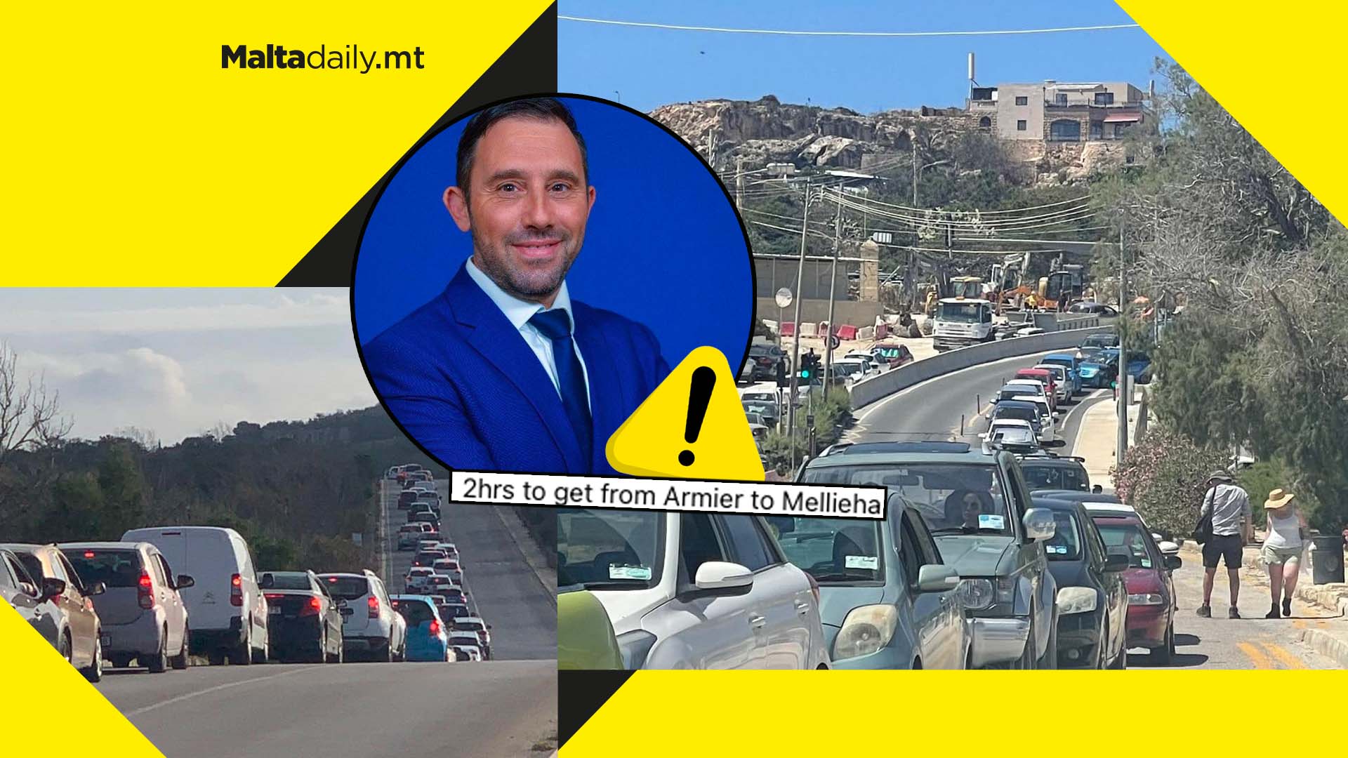 Open Ghadira road before 15th June says PN MP as traffic jams continue