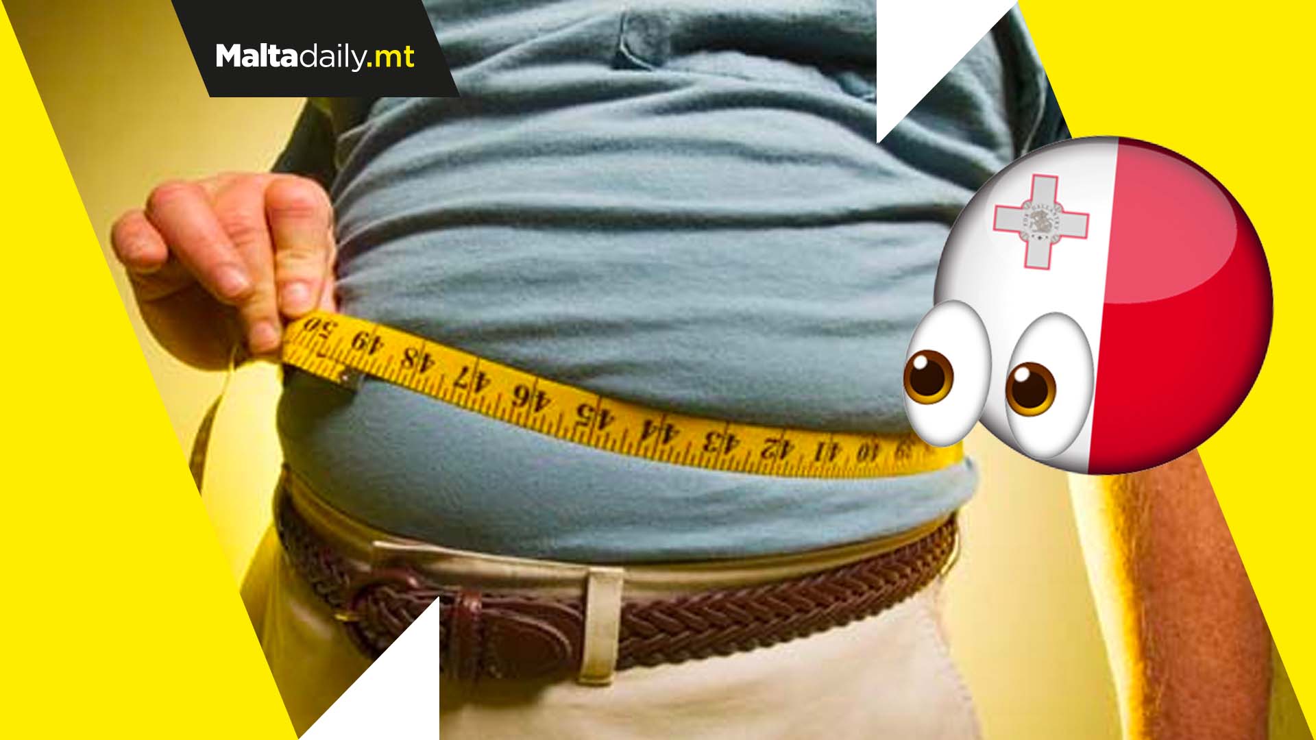 More than 75% of Maltese men are overweight, topping EU list