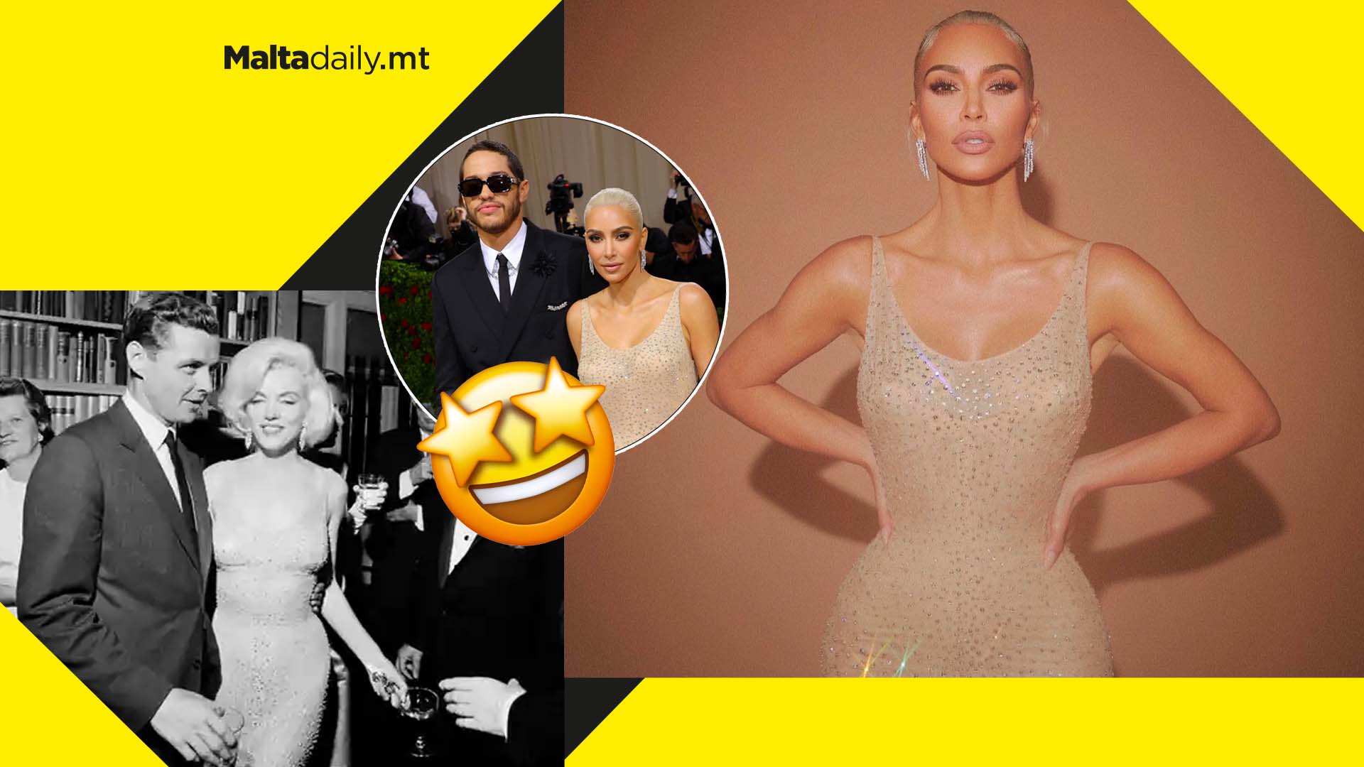Kim Kardashian wears Marilyn Monroe’s JFK dress at Met Gala 2022