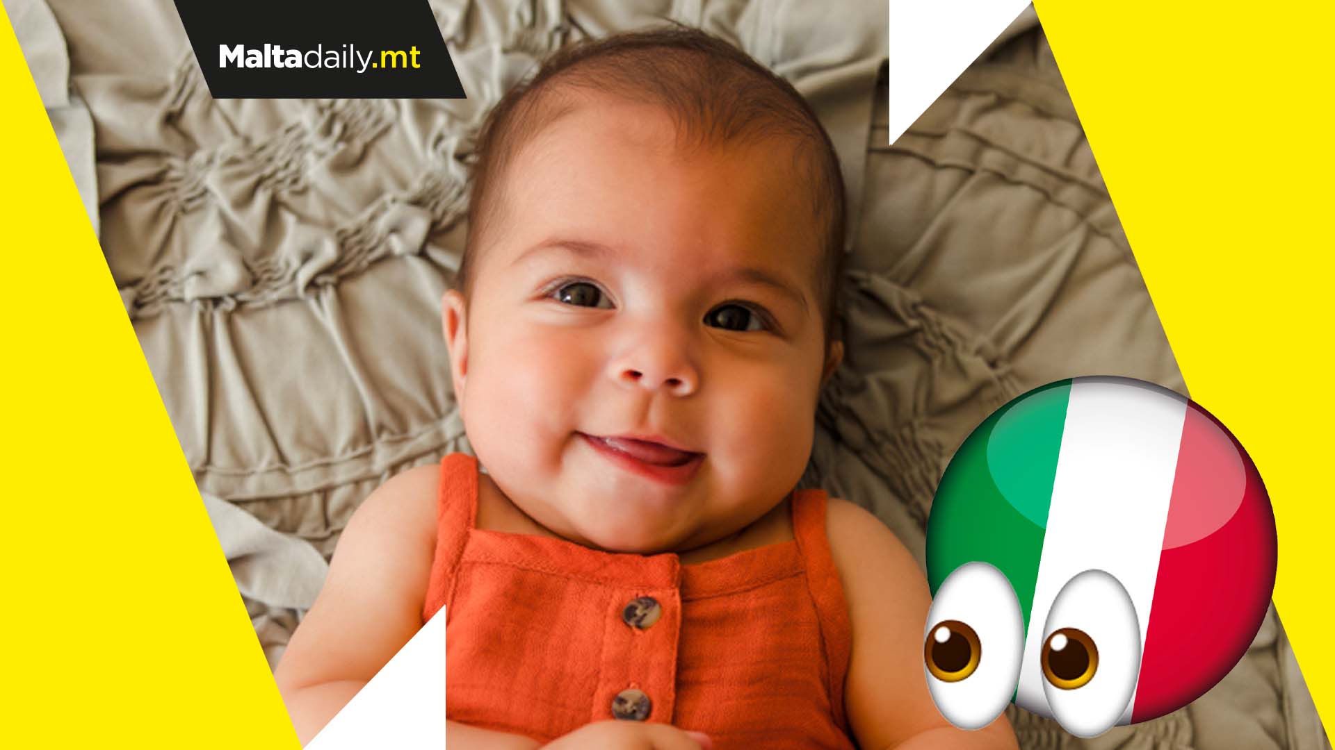 Babies in Italy will have to get both parents’ surnames rules court