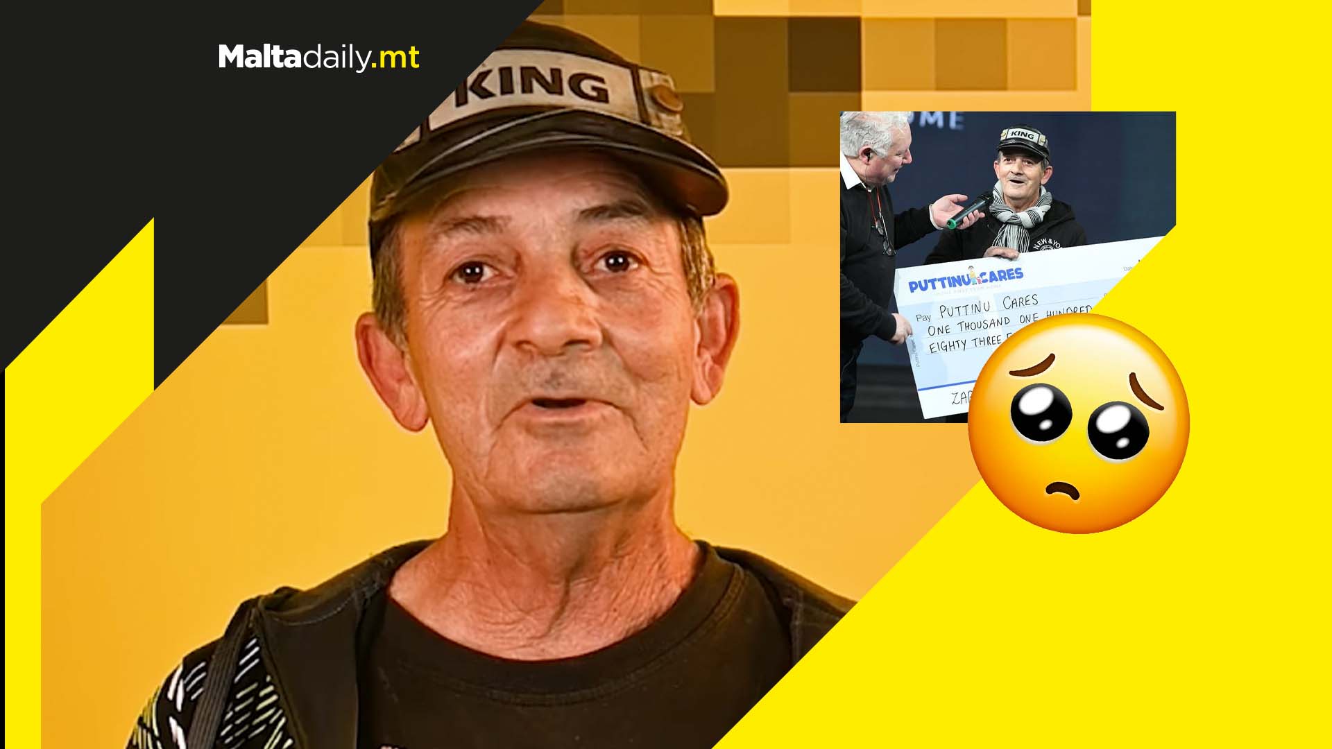 Zaren asks people for €1 when taking photos so he donates to Puttinu Cares