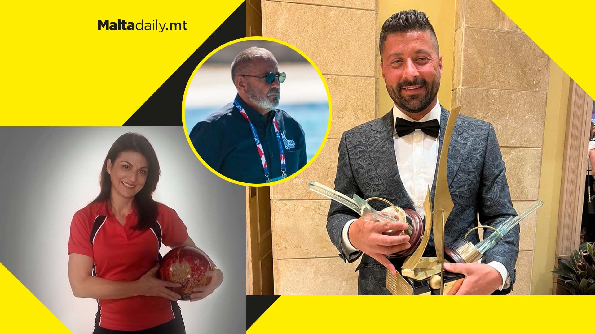 Neil Agius, Sue Abela and others take home honours during SportMalta Awards
