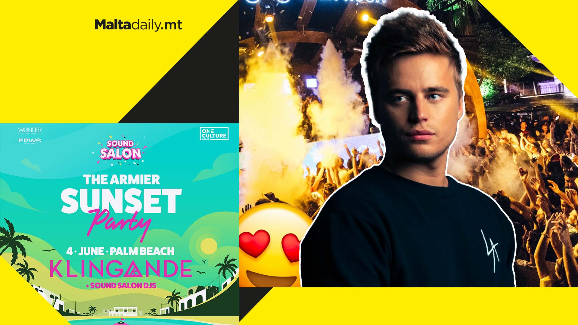 Sound Salon launch Armier sunset party with international DJ Klingande