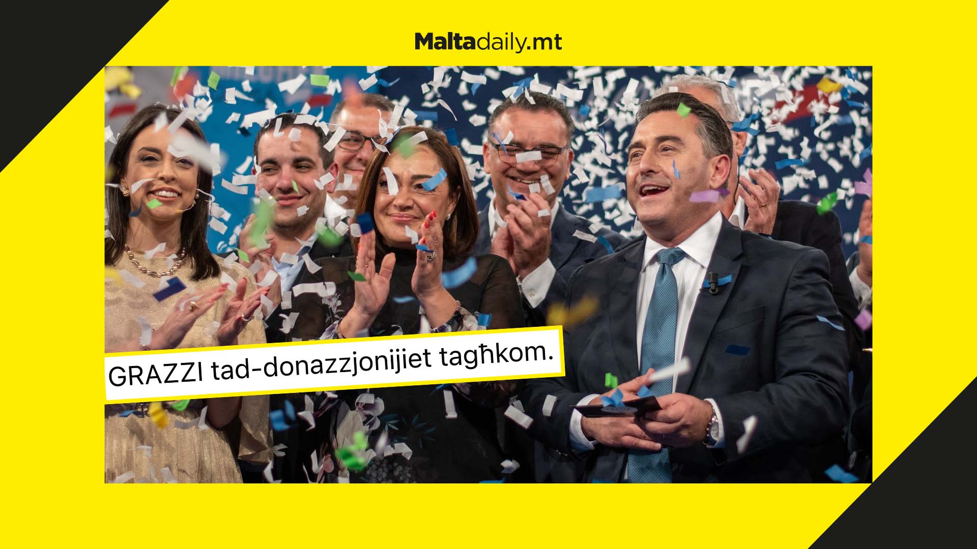 Nationalist Party raises €541,230 during fundraising marathon