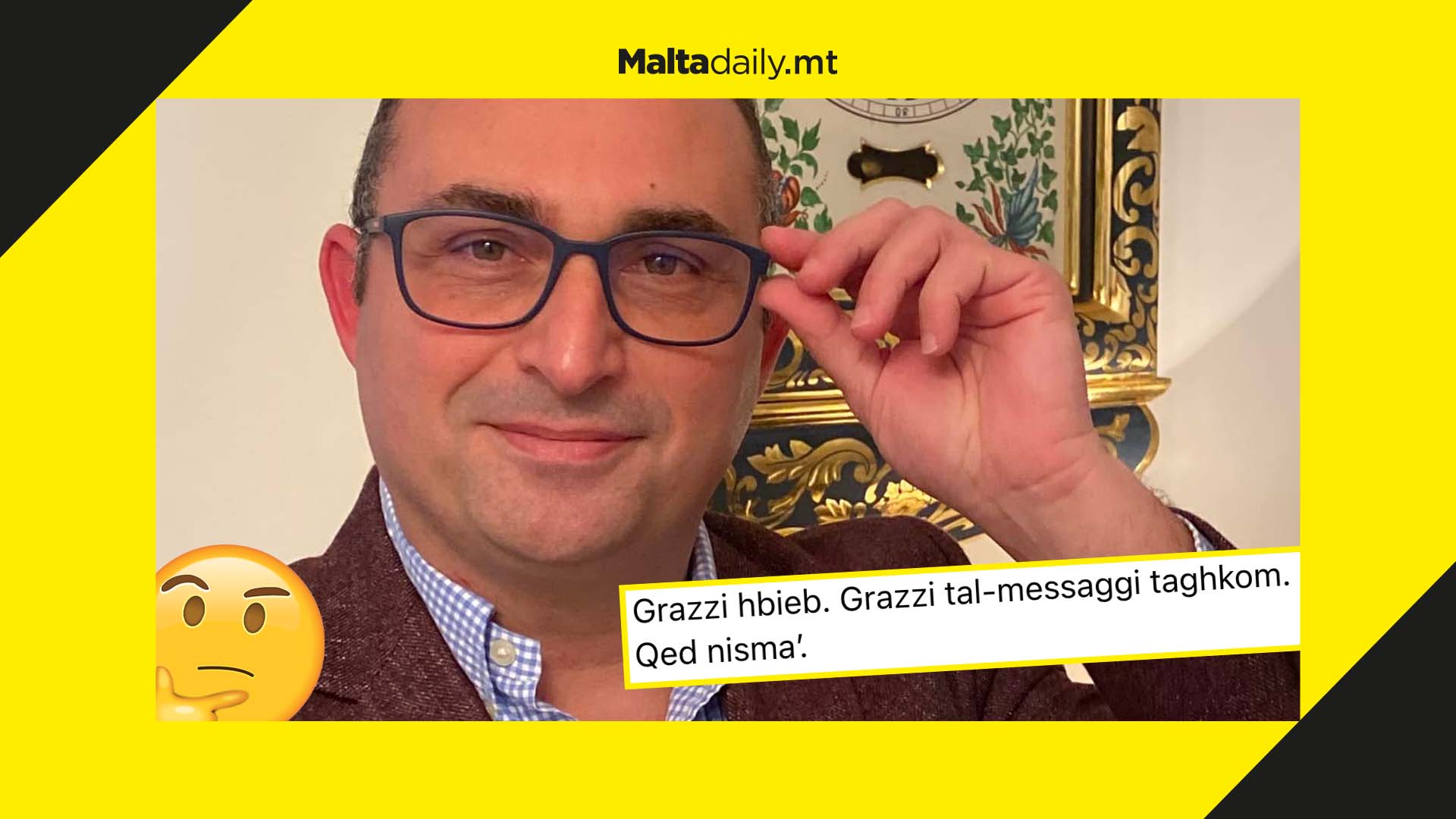 Franco Debono hints at a return to politics in cryptic Facebook post