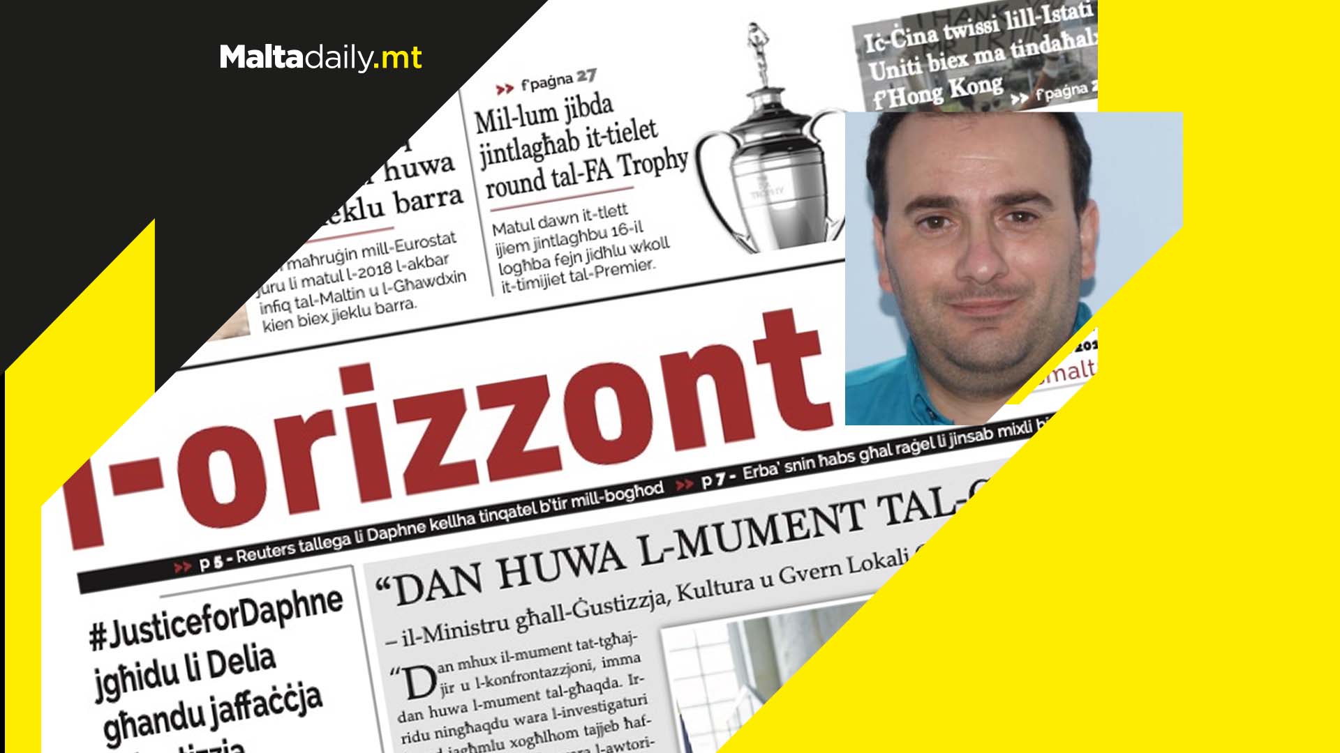 Orizzont editor Victor Vella suspended following social injustice reporting