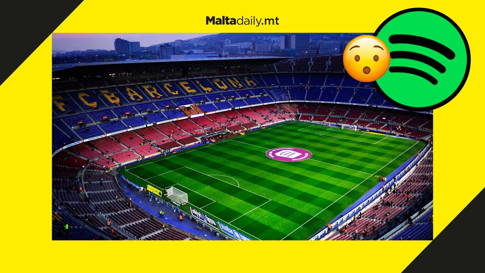 Spotify Camp Nou officially Barcelona stadium’s new name