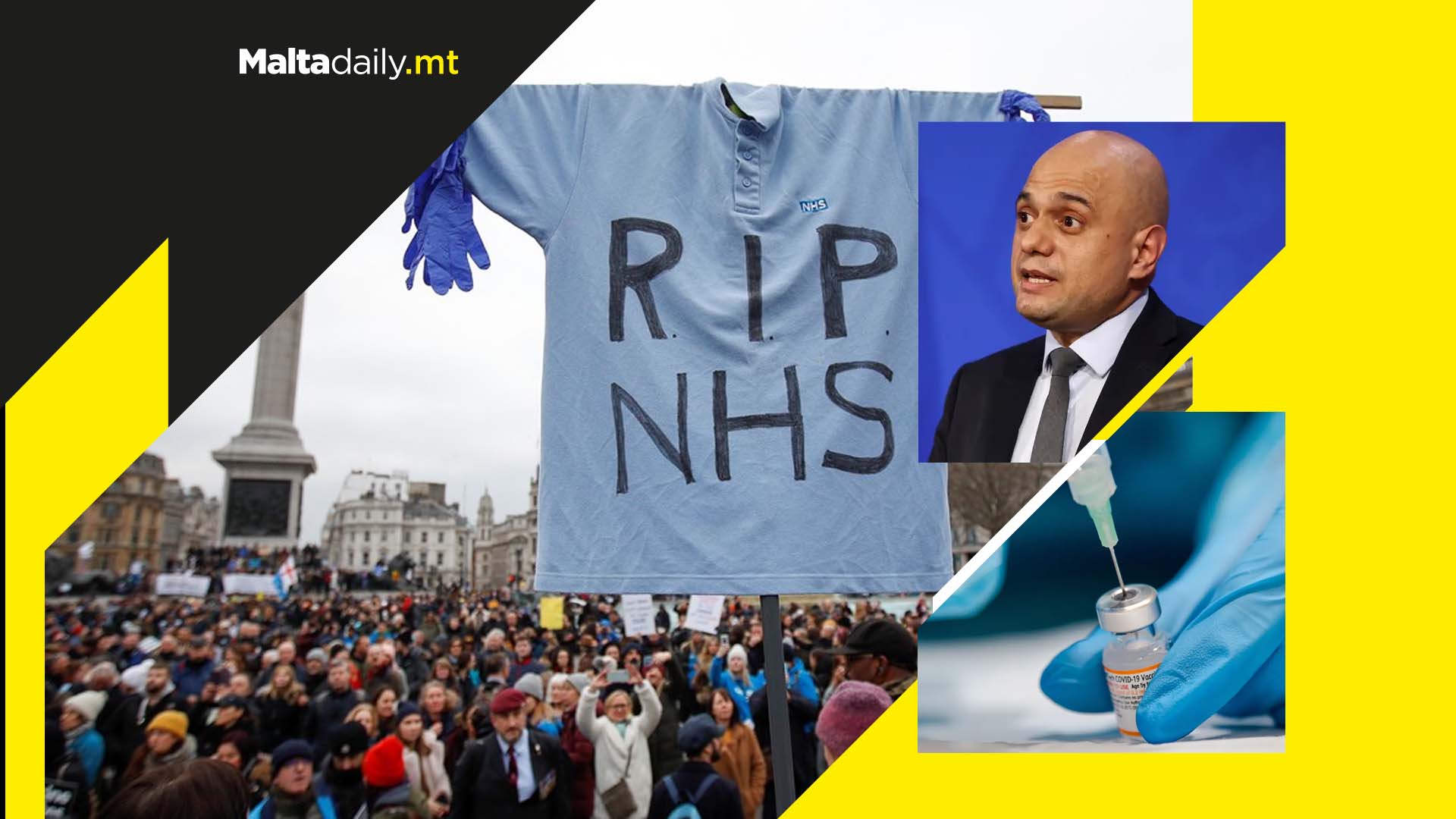 UK set for U-Turn on mandatory COVID jabs for NHS workers