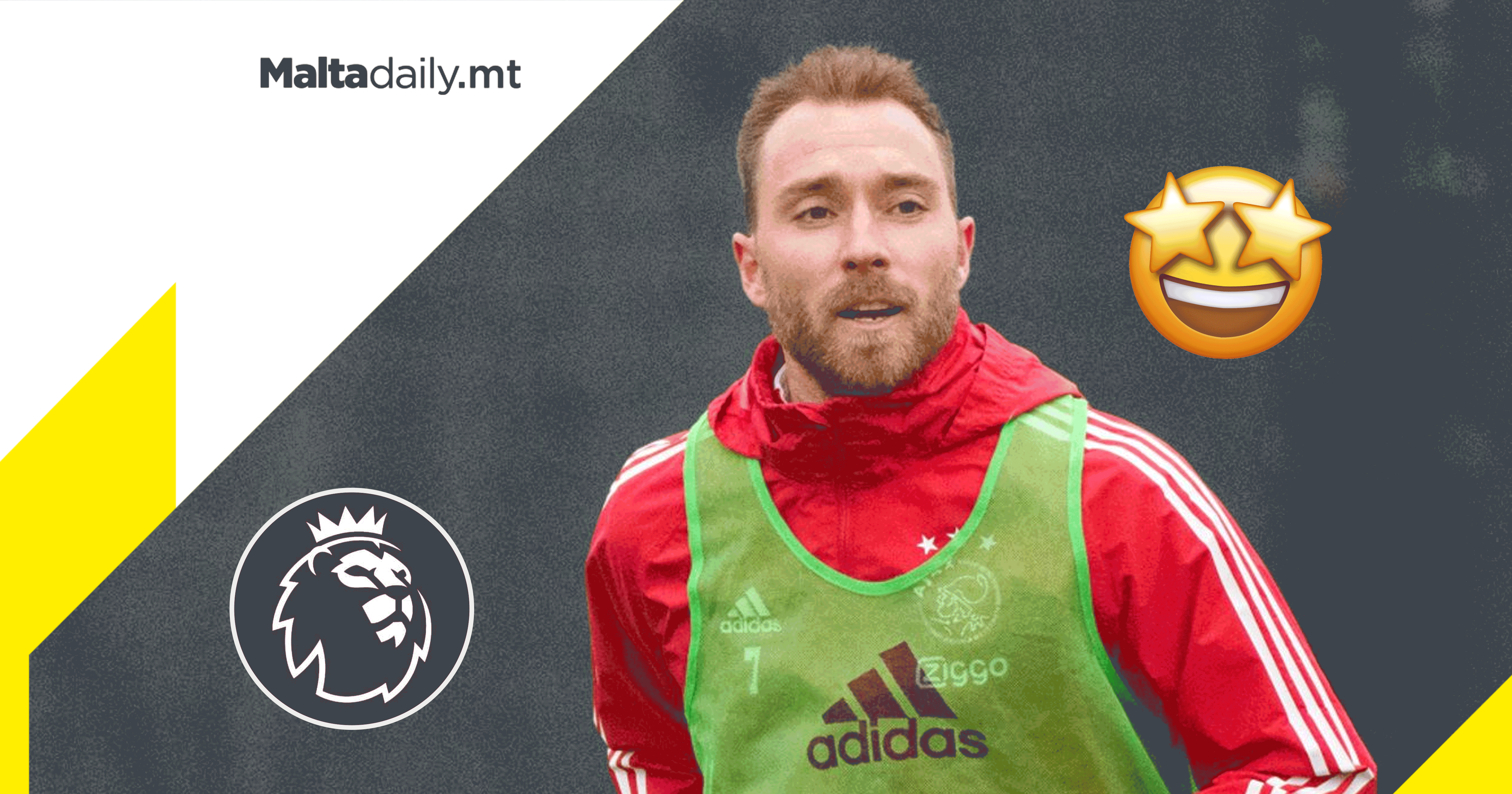 Christian Eriksen trains with former club Ajax ahead of Premier League move