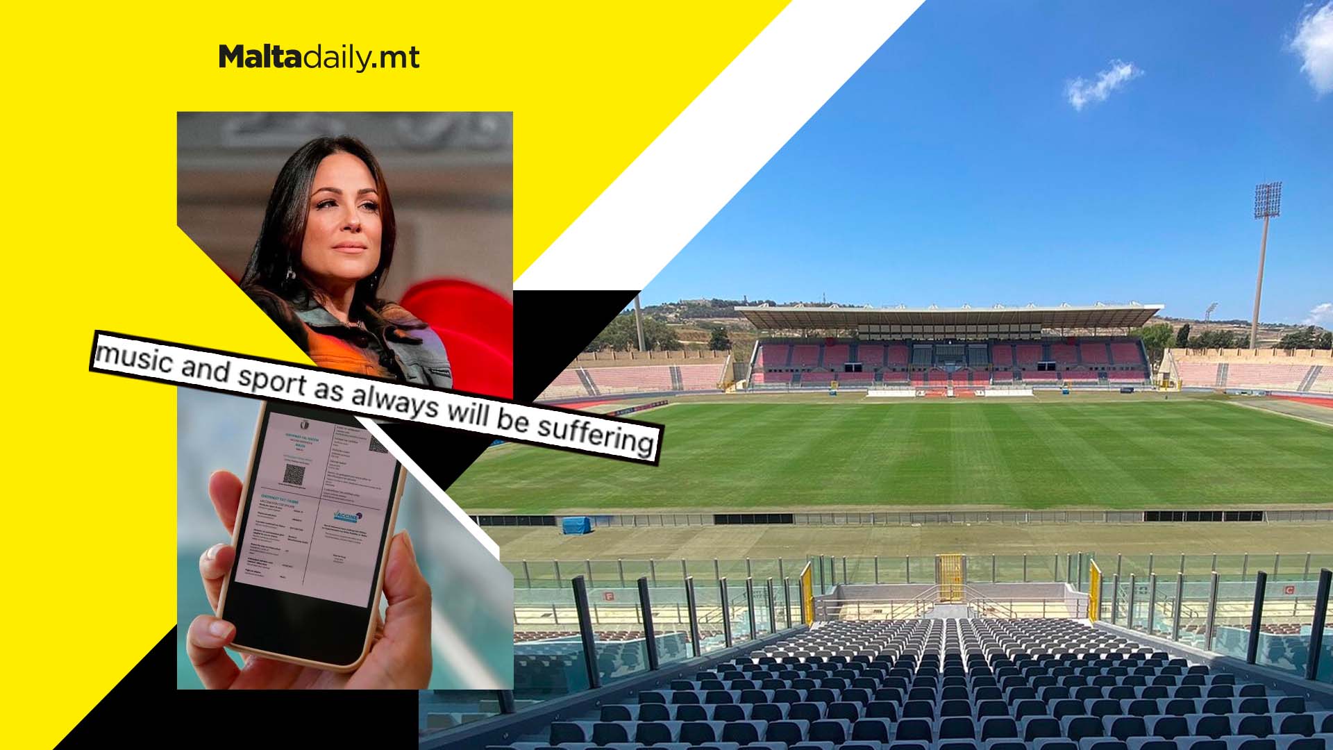 ‘Disappointed that music and sport will be suffering the injustice’ – MFA and artists state