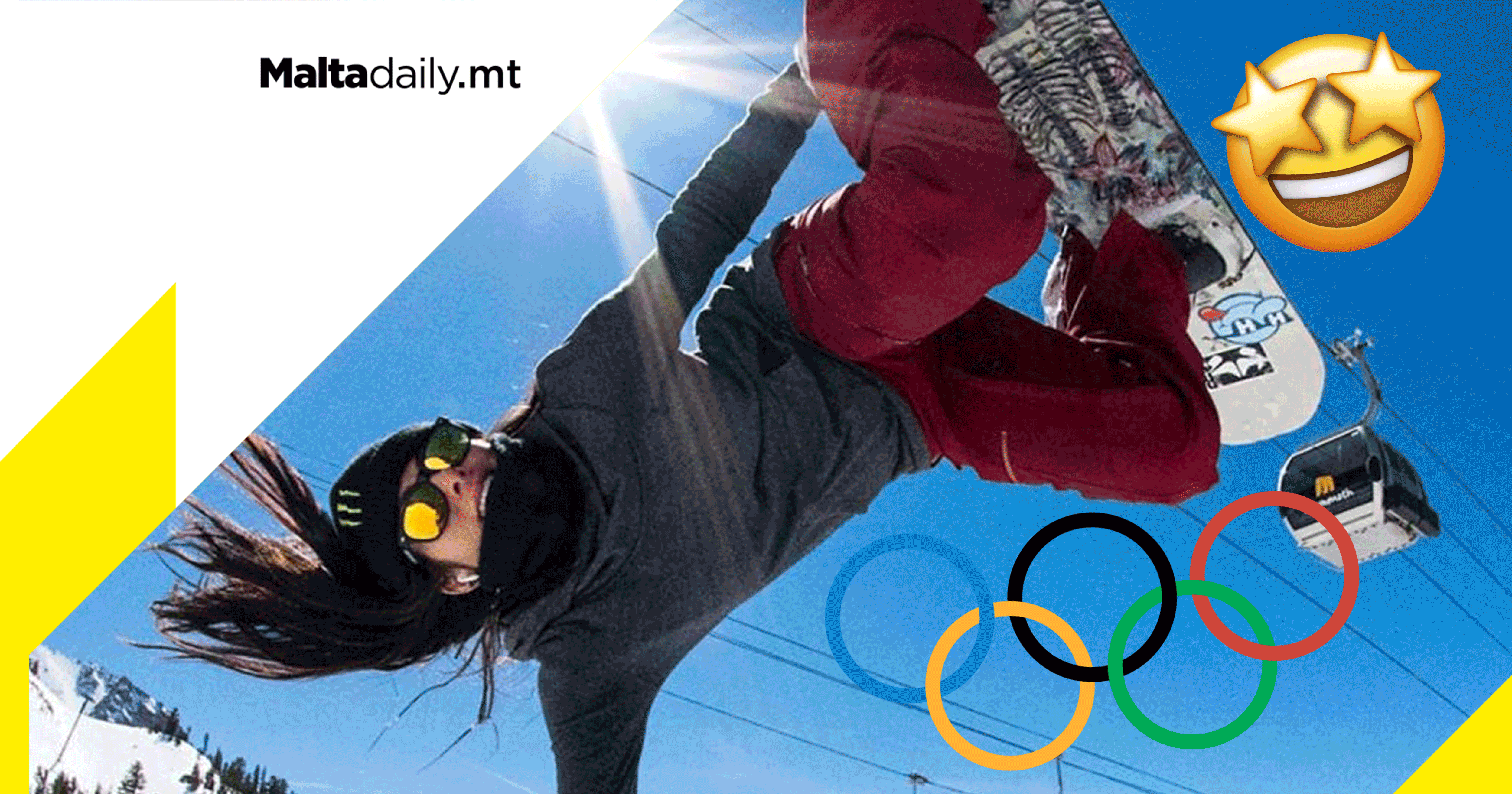 Jenise Spiteri becomes first ever Maltese snowboarder to compete at the Winter Olympics
