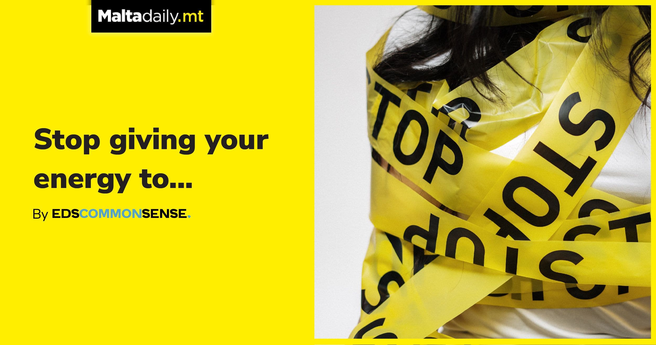 Stop giving your energy to… | by Ed’s Common Sense