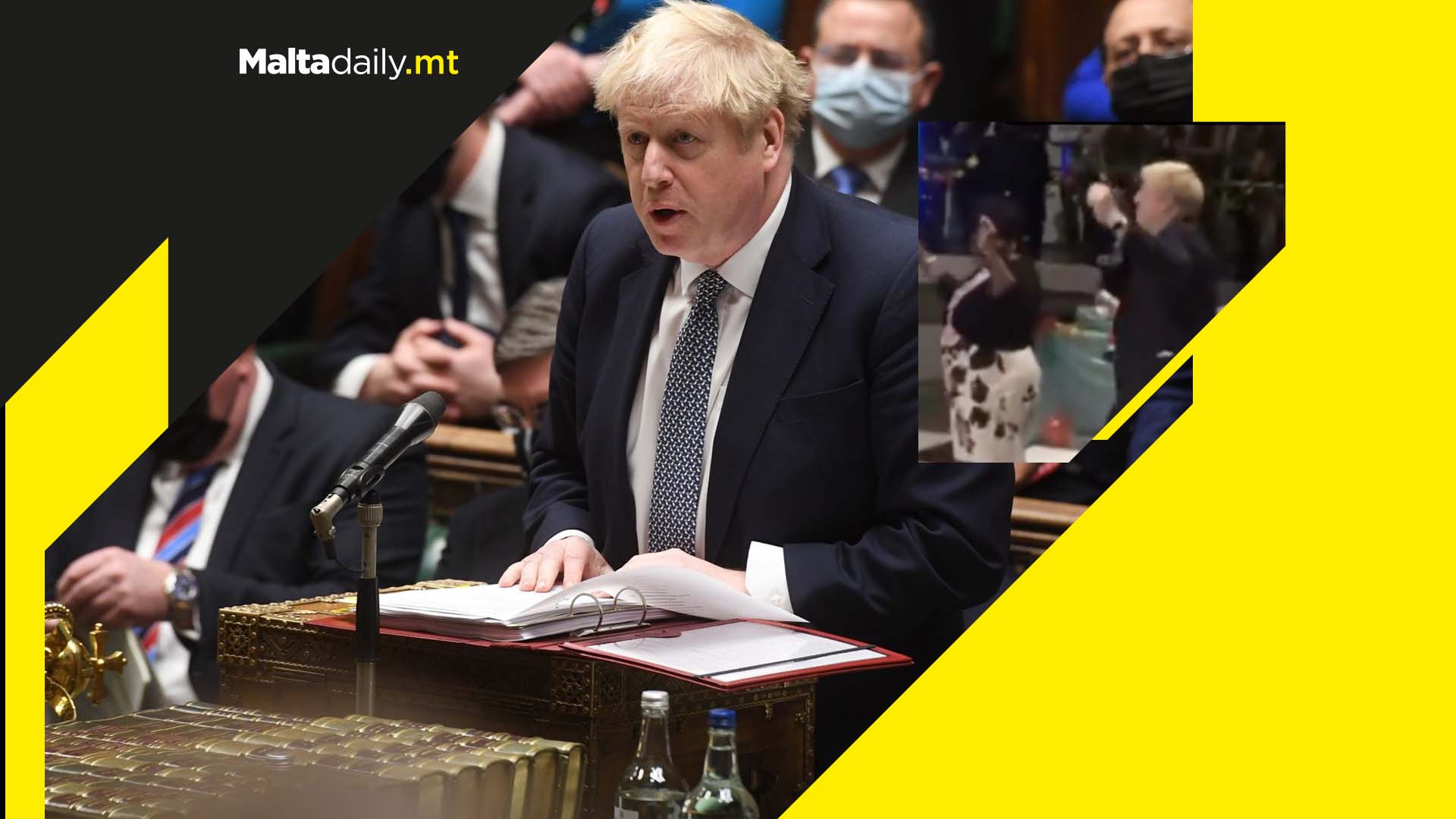 Boris Johnson under immense pressure following lockdown party revelation