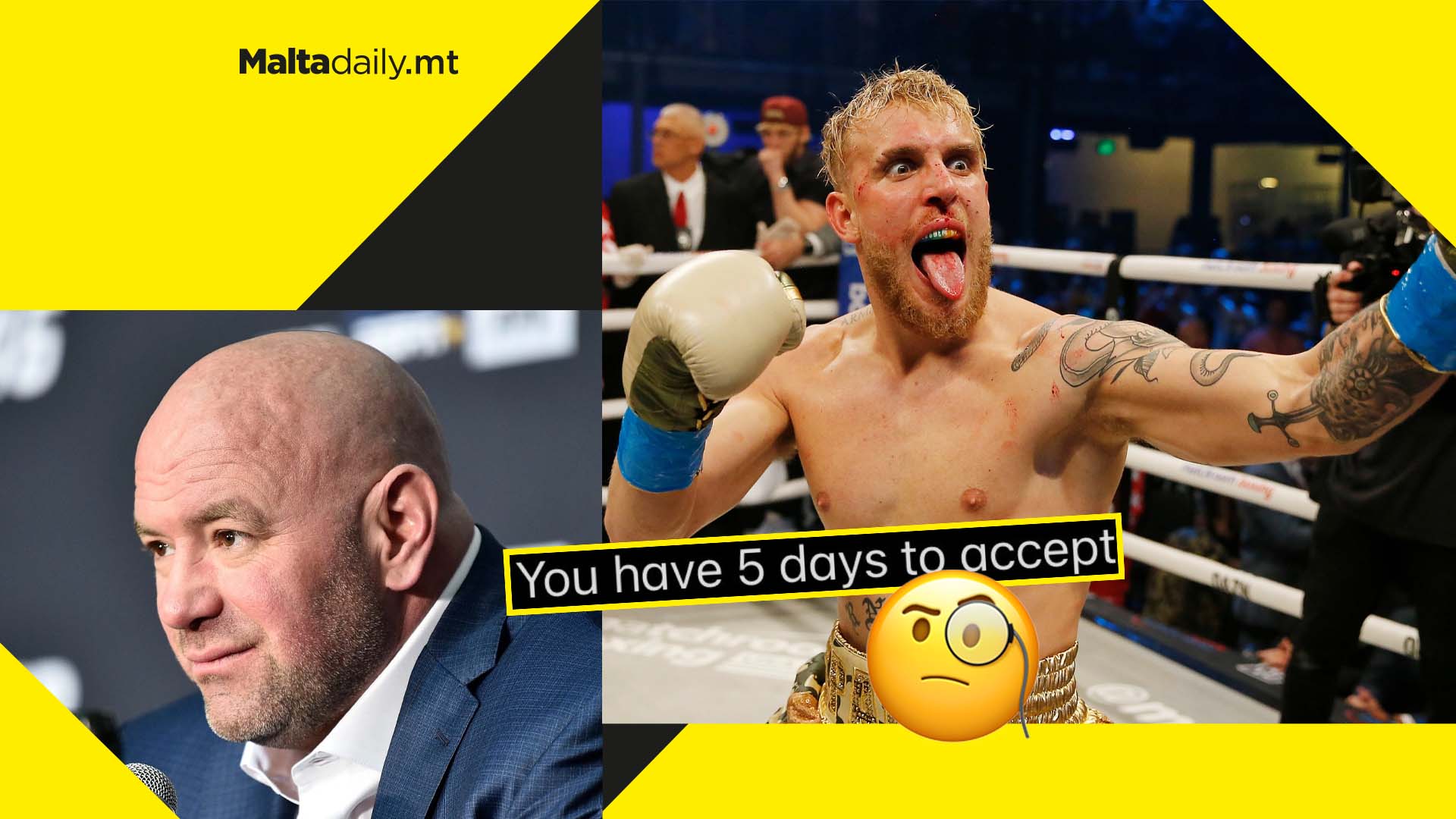 Jake Paul says he will quit boxing if UFC boss Dana White meets his demands