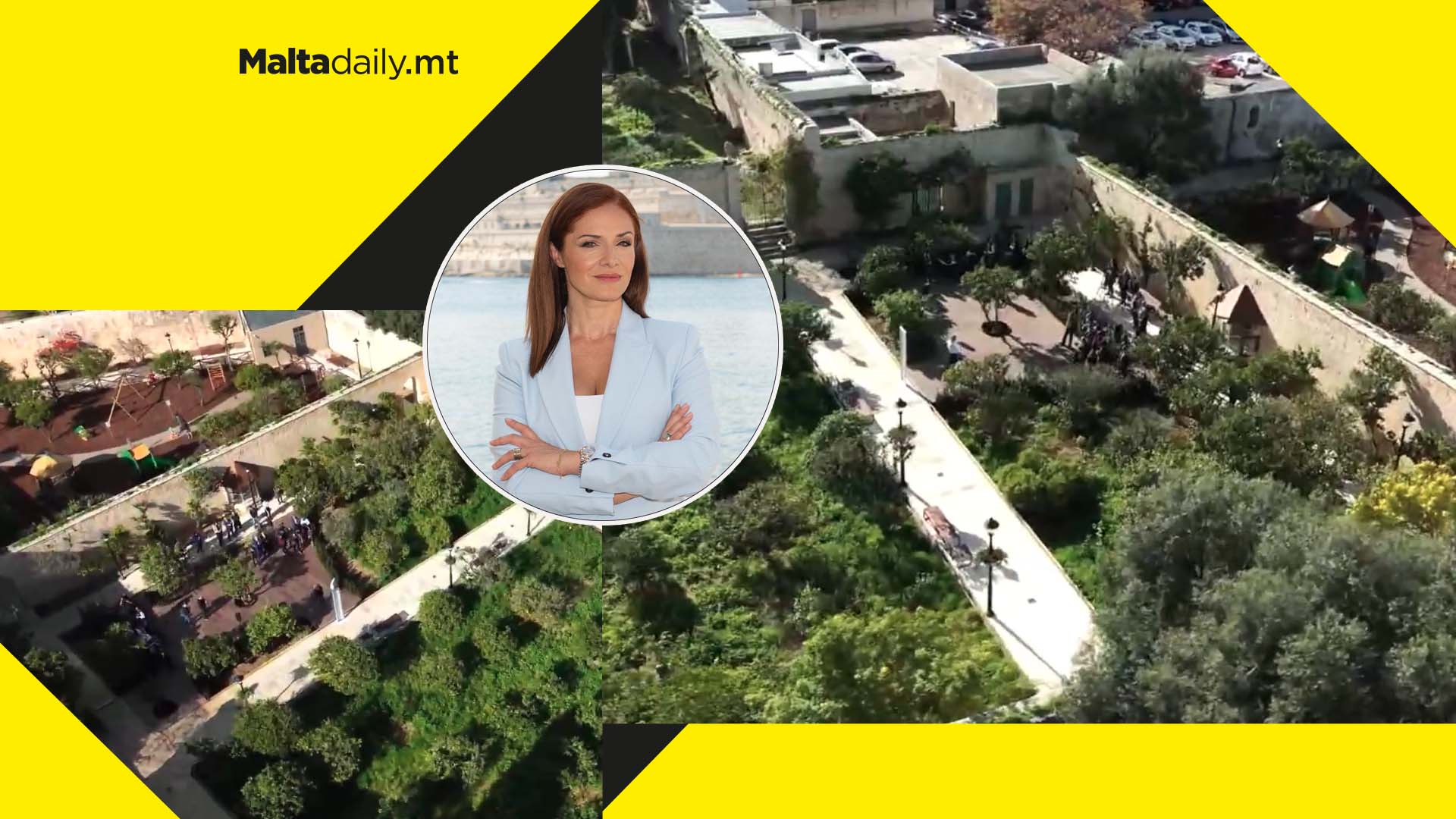 4,000sq.m of green space at Romeo Romano Garden publicly open