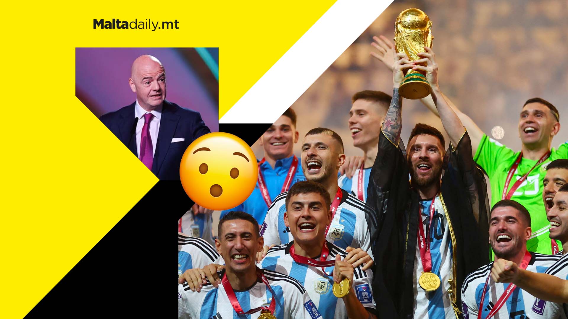 We might get the World Cup every three years instead of four