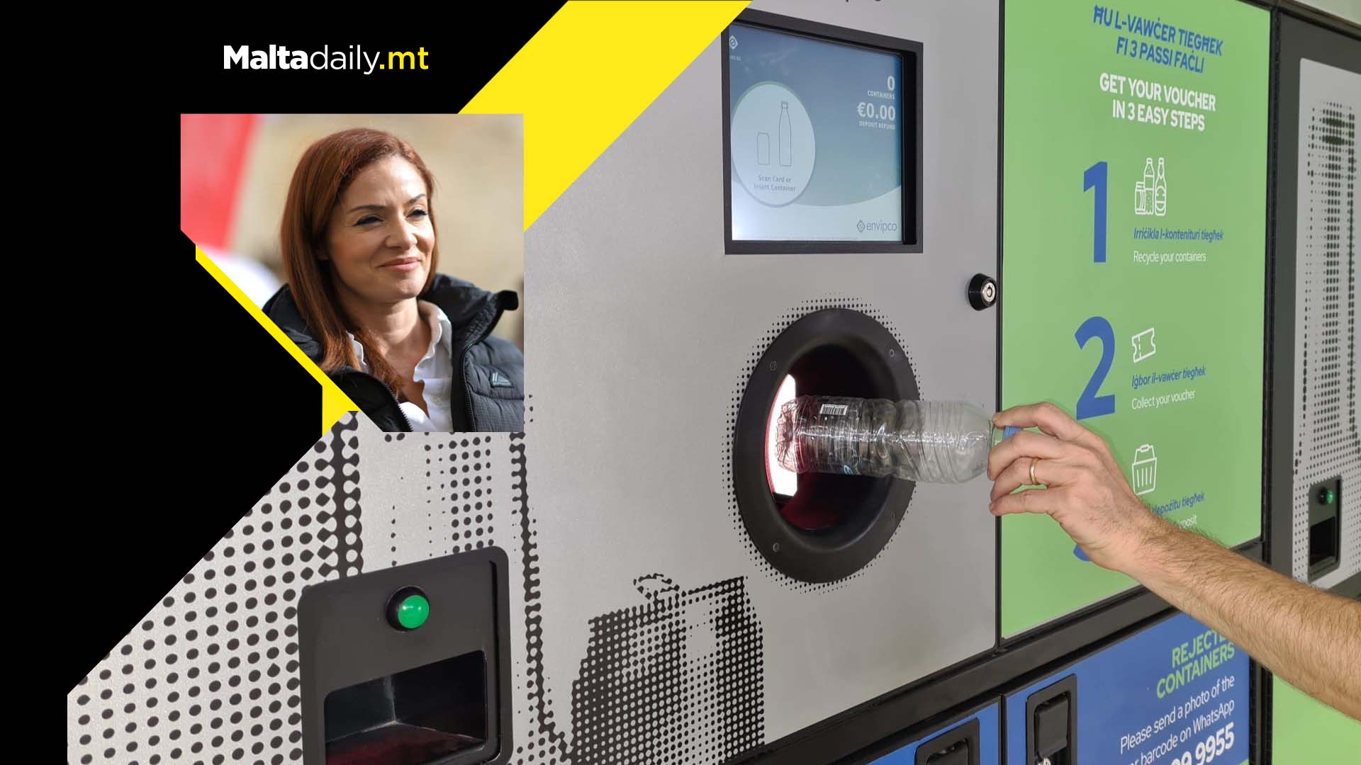 There will be more bottle vending machines says Minister