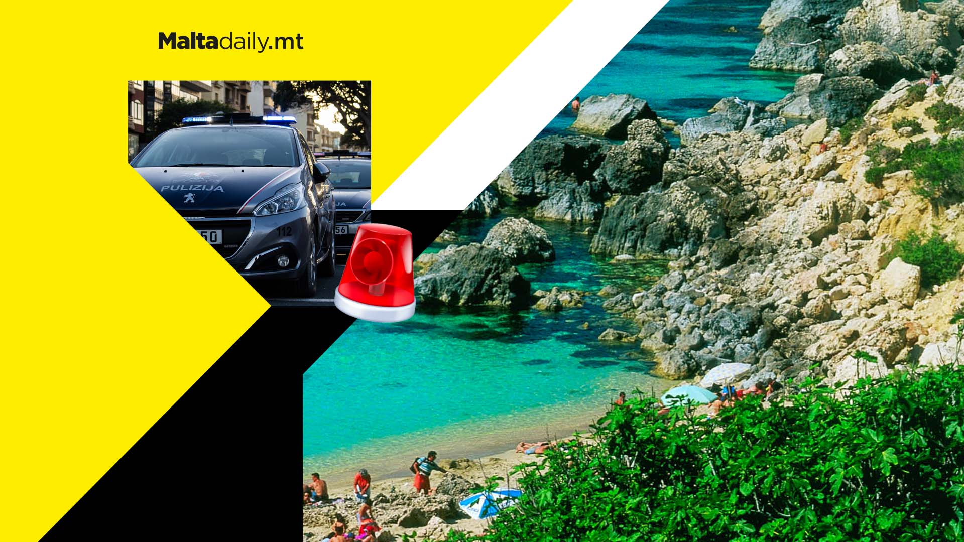 Deceased person found in Paradise Bay, Cirkewwa