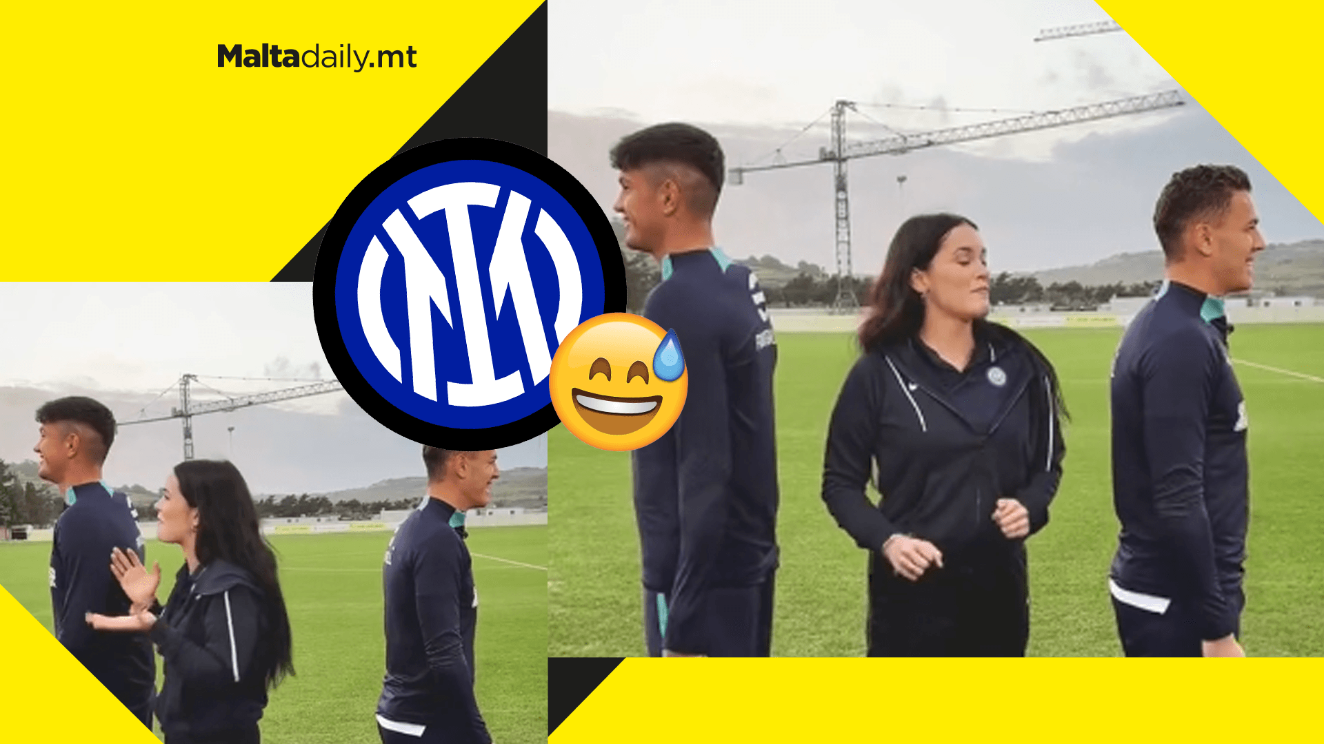 Iconic Maltese cranes make cameo in Inter’s TikToks