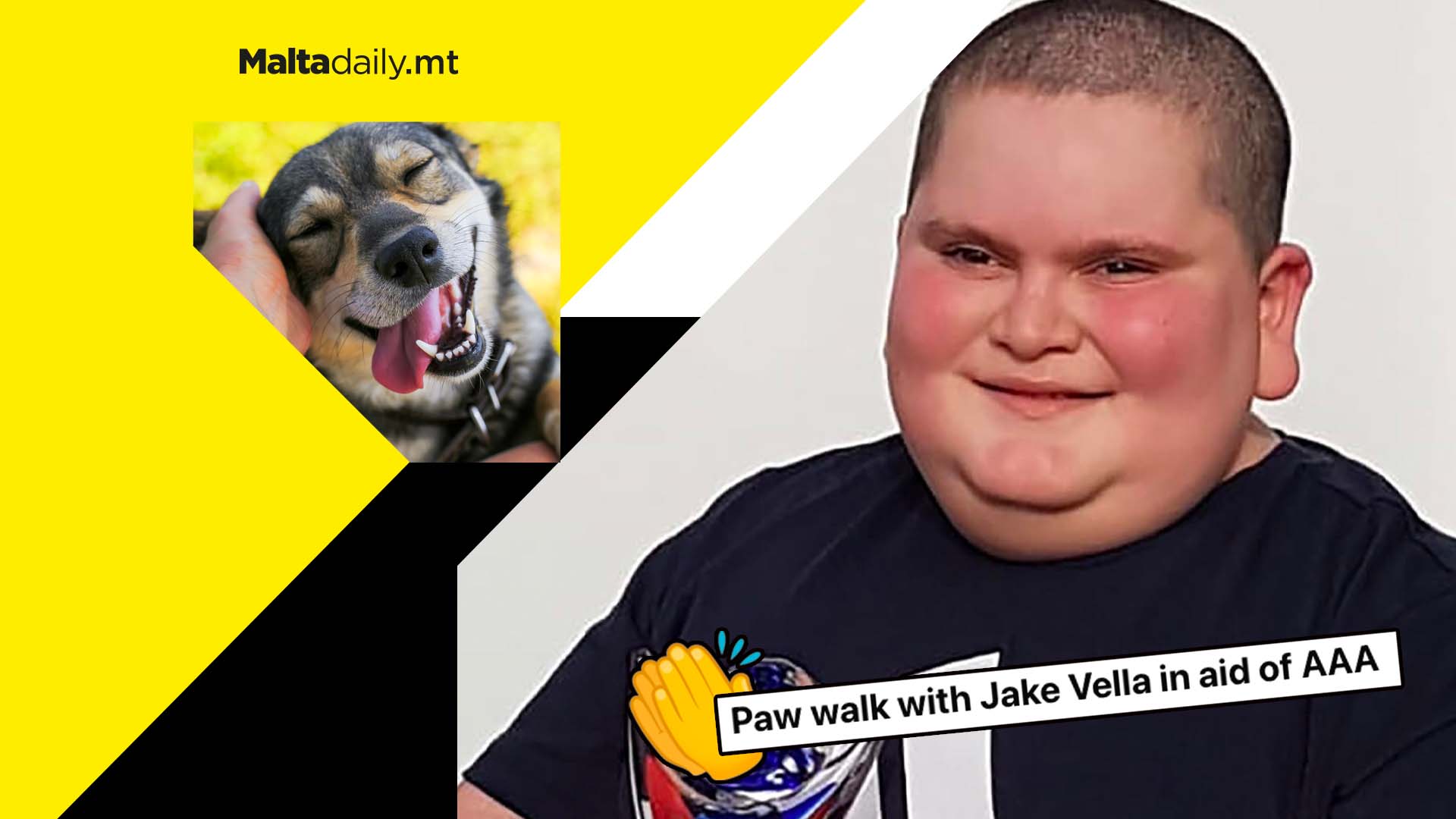 Recovered Jake Vella to hold marathon for abandoned animals