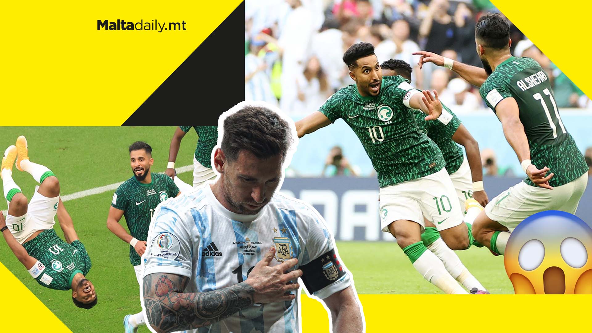 Saudi Arabia topple Messi’s Argentina in massive shock result at World Cup 2022
