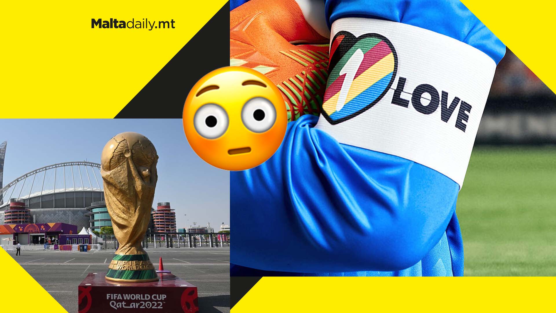 ‘One Love’ armbands will NOT be worn by team captains due to FIFA sanctions