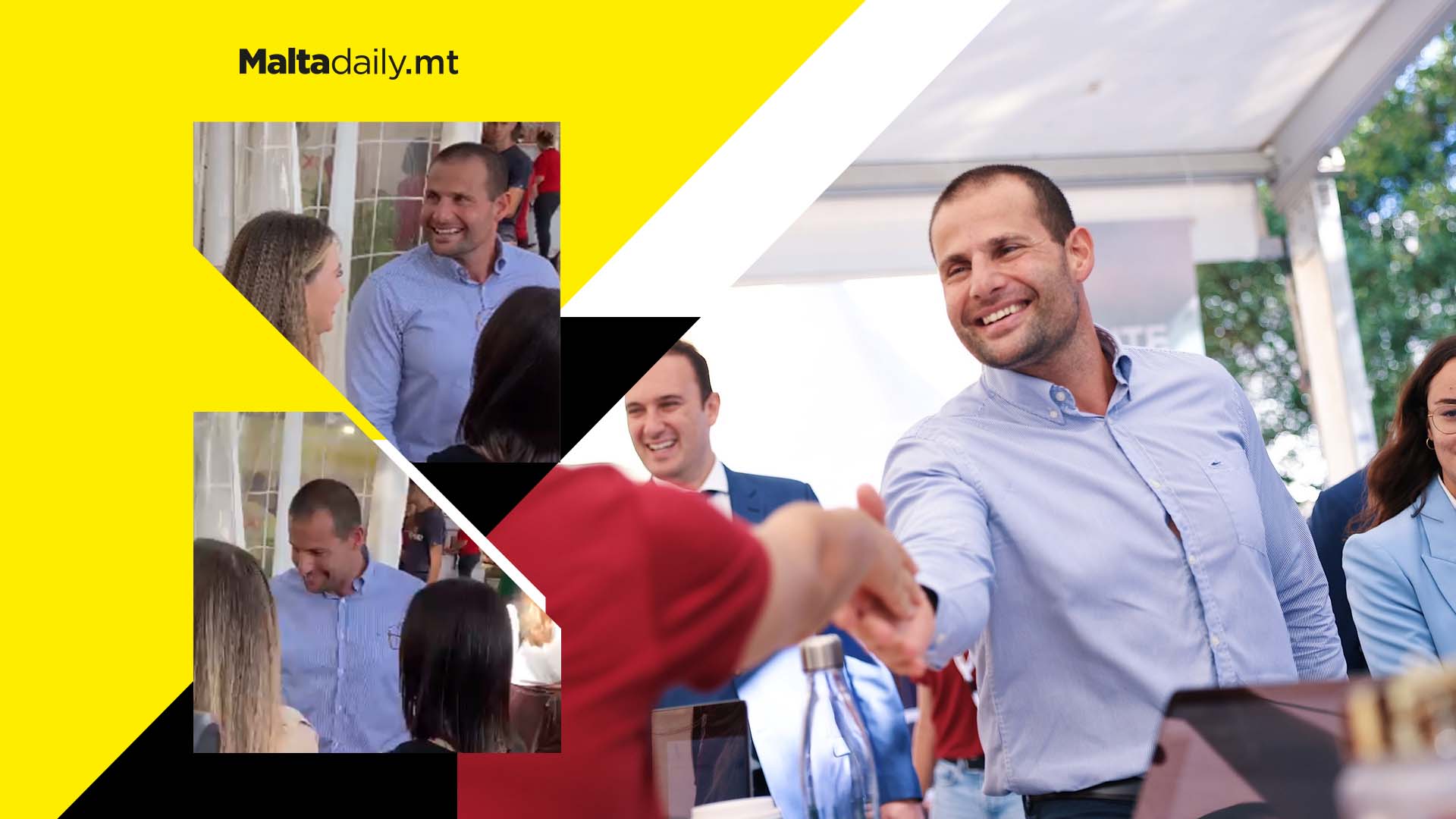 Prime Minister Robert Abela receives warm University welcome