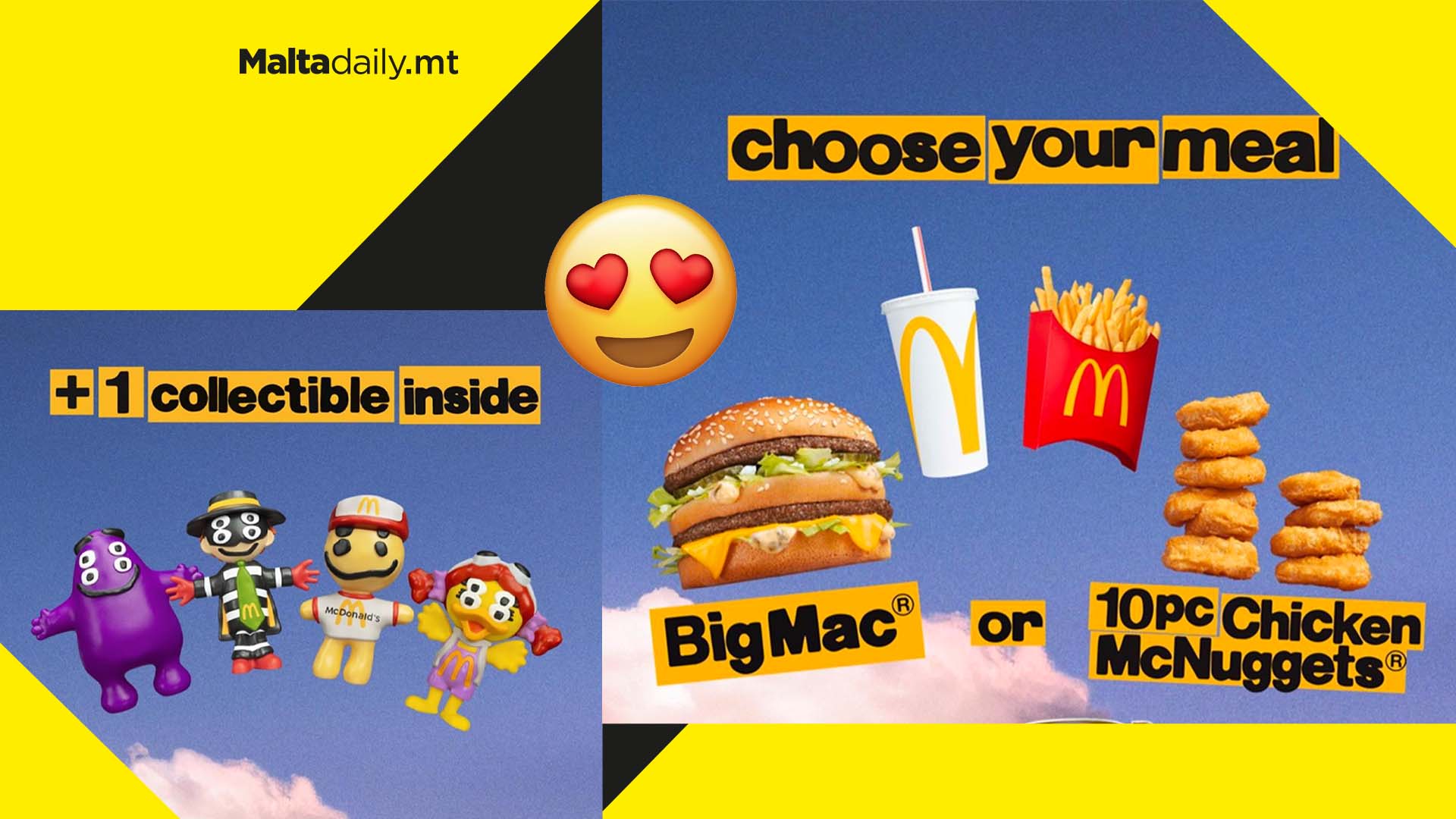 McDonald’s is launching a limited edition Happy Meal for adults