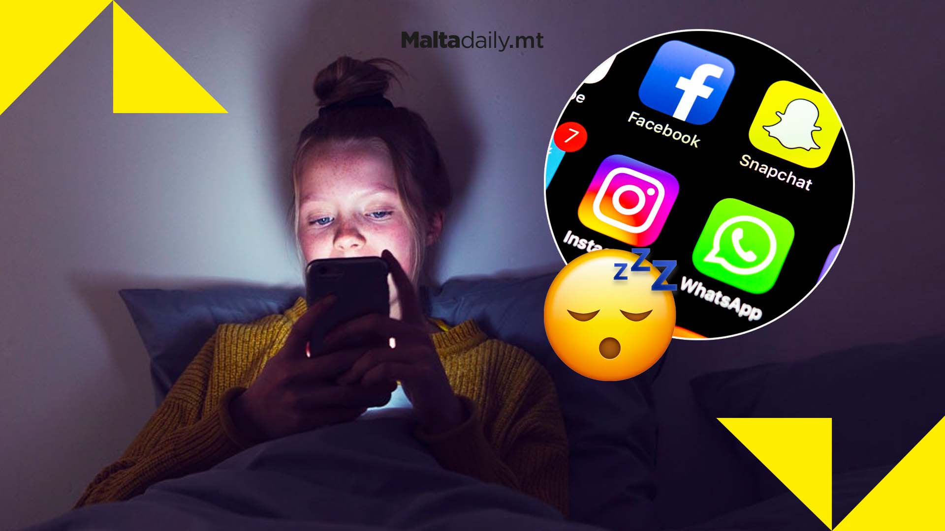 Kids are waking up in middle of the night to check phones, study finds