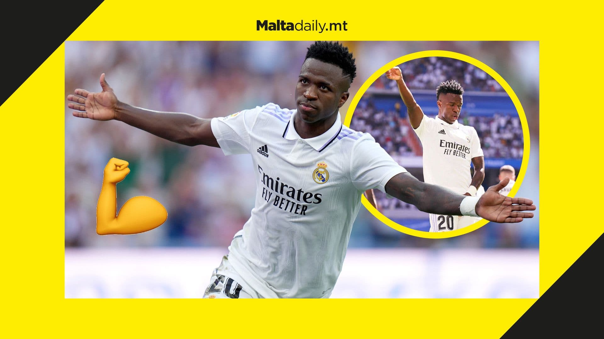 “I won’t stop dancing”; Vinicius Jr’s head held high in response to racist ‘monkey’ slur