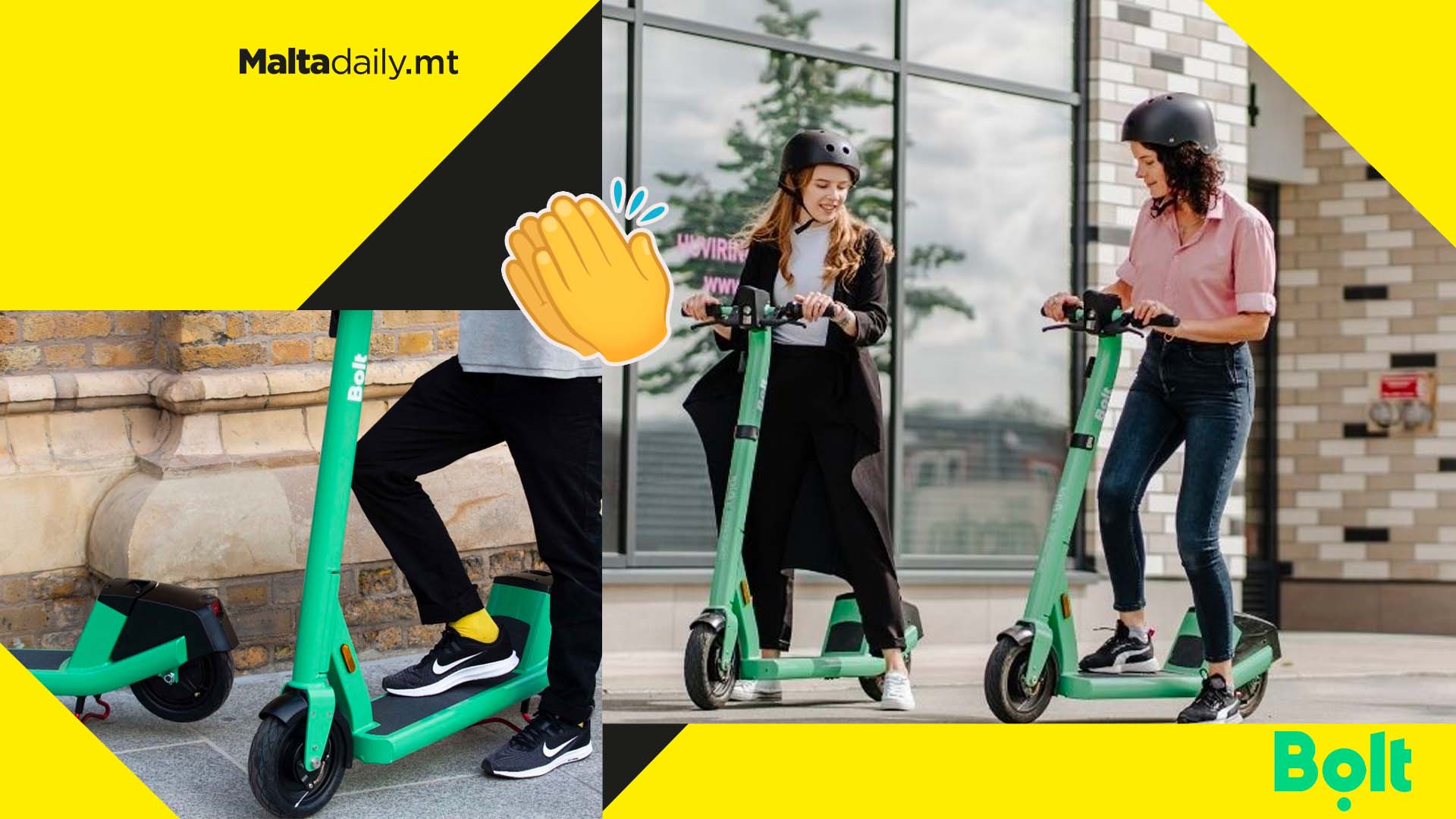 Road to Safer Streets: Bolt test tandem riding feature in Malta