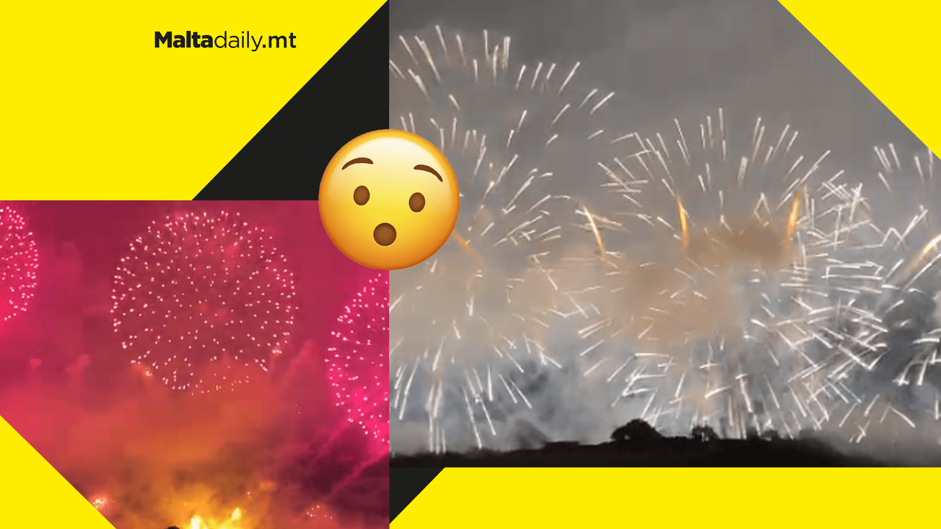 Fireworks spectacle in Mosta in anticipation of Malta’s biggest feasts