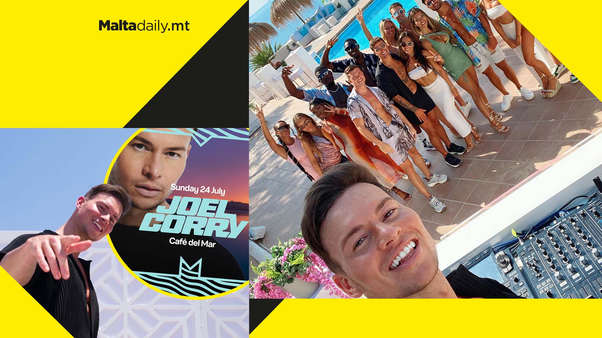 Love Island to Malta: Joel Corry appears on hit show ahead of Café Del Mar performance