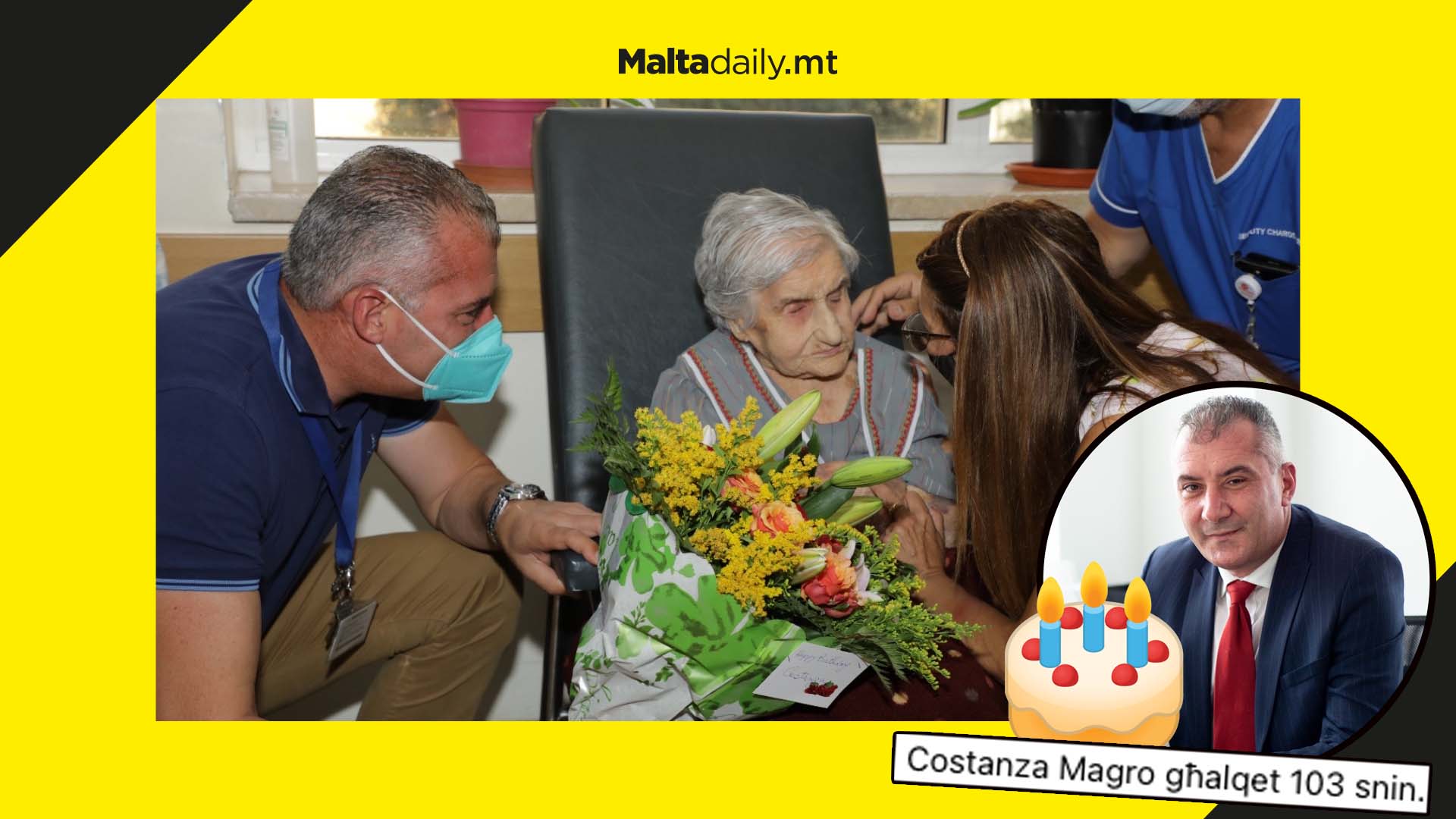 Active Ageing Minister celebrates woman’s 103rd birthday