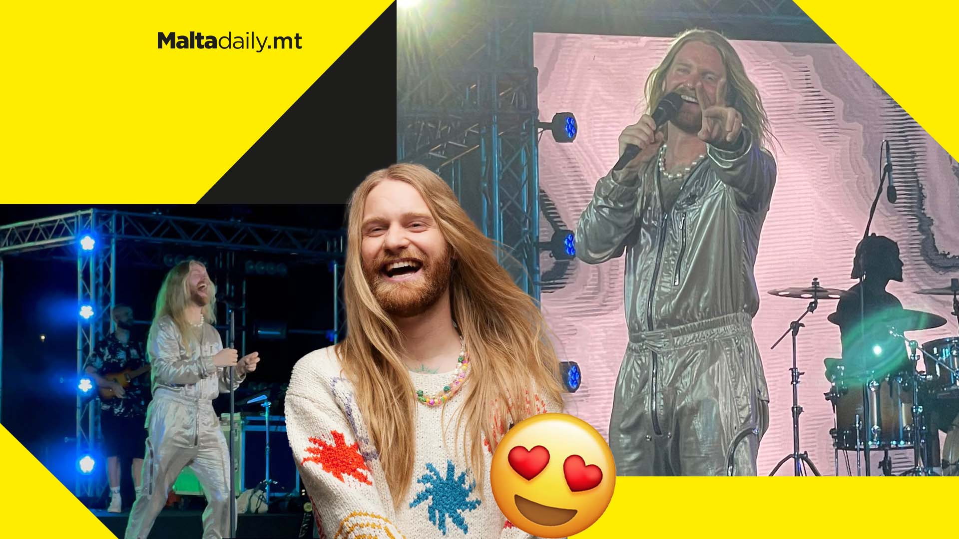 WATCH: Sam Ryder having a blast performing at For Manoel, Malta