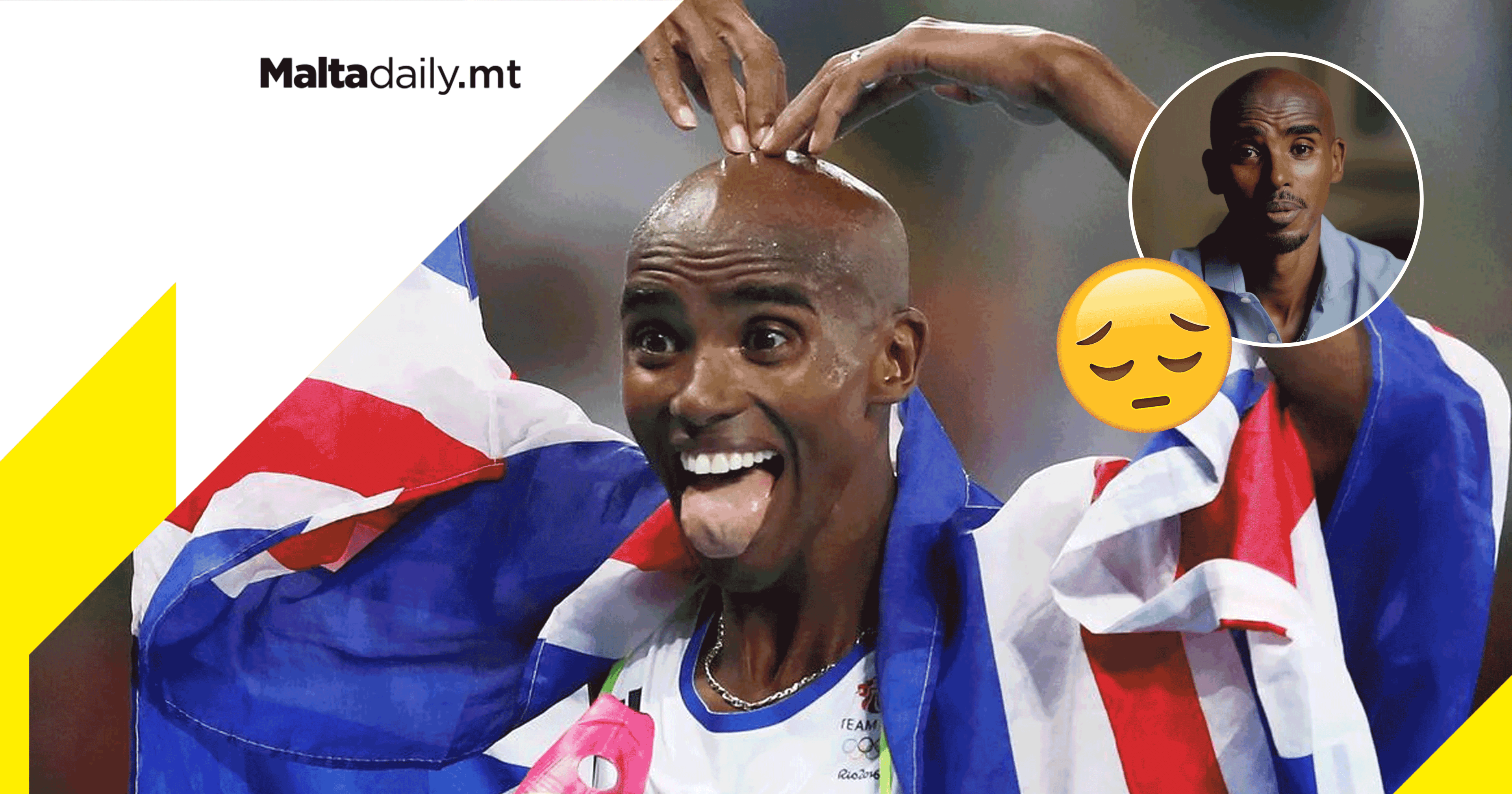 Athletics legend Mo Farah reveals he was trafficked to the UK as a child