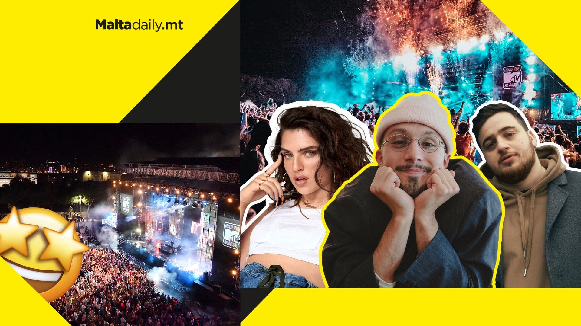 bbno$, Shaun Farrugia & Mae Muller announced for Isle of MTV Malta