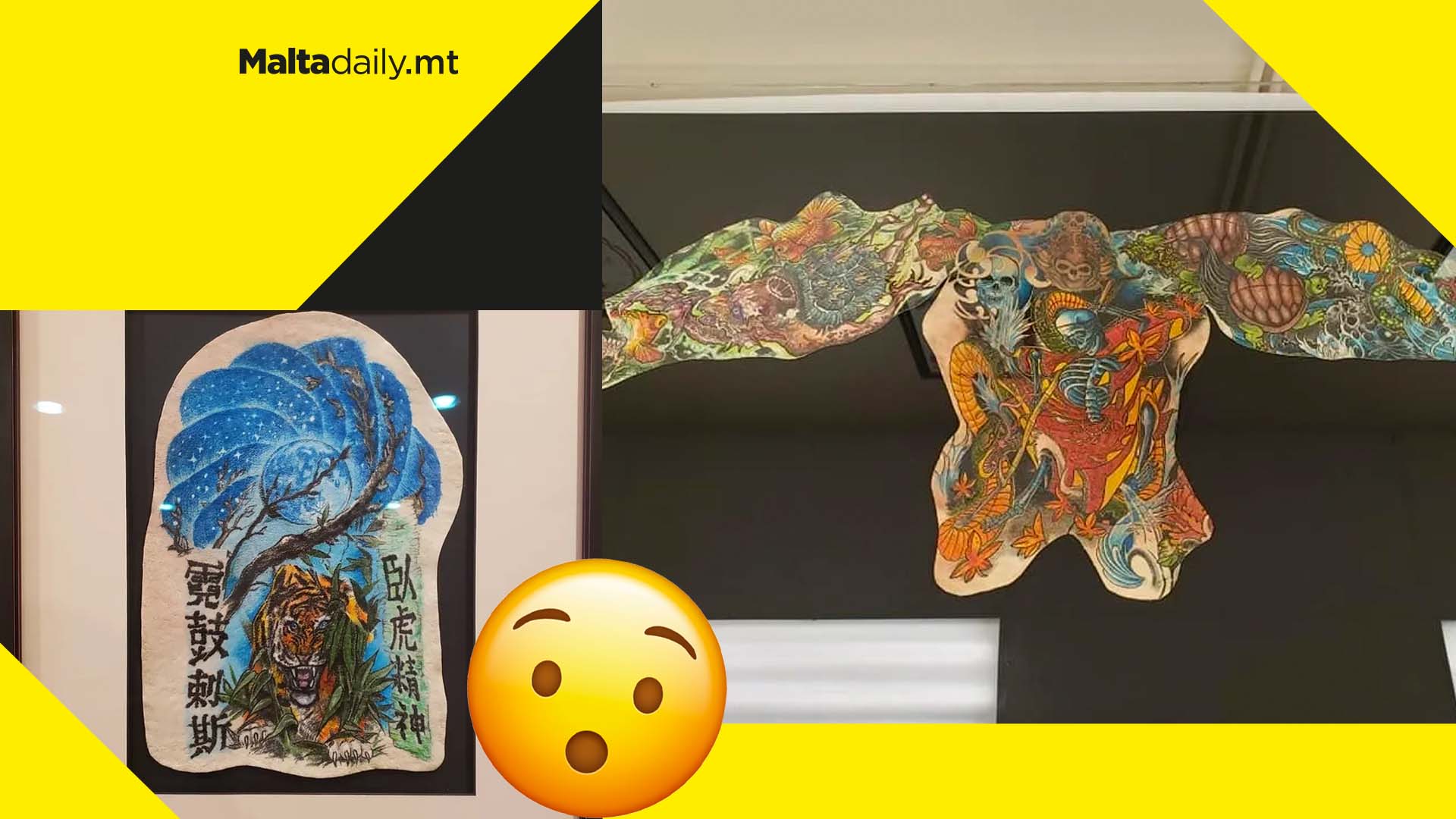 Company preserves tattoos of dead relatives to turn them into artworks