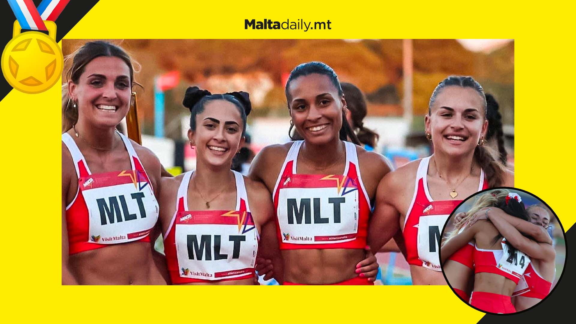 Gold medals for Maltese athletes during Small States Championships