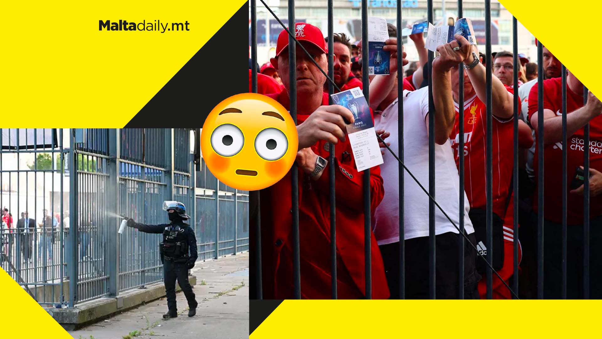 Liverpool fans pepper-sprayed amid chaos as club requests investigation