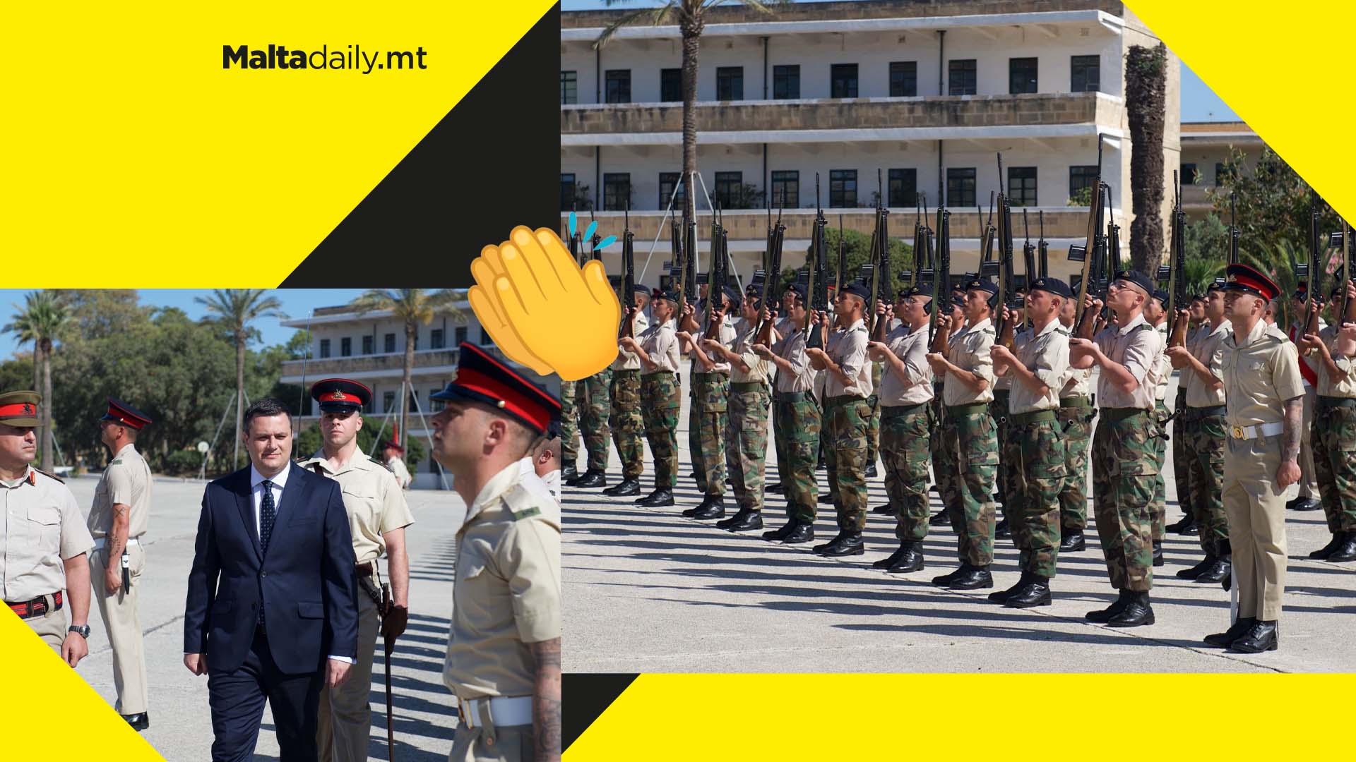 AFM’s newest entries perform official recruitment parade