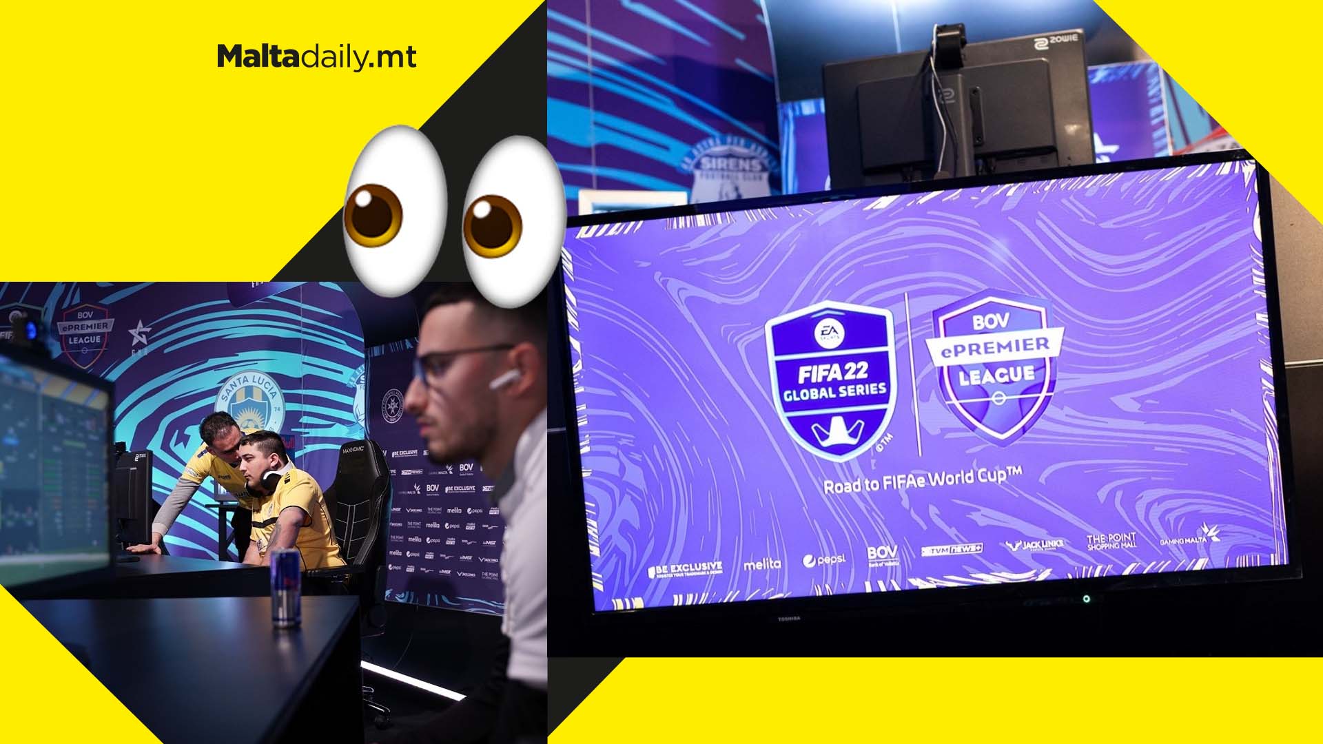 The best 8 Maltese FIFA players compete for the Malta BOV ePremier League title