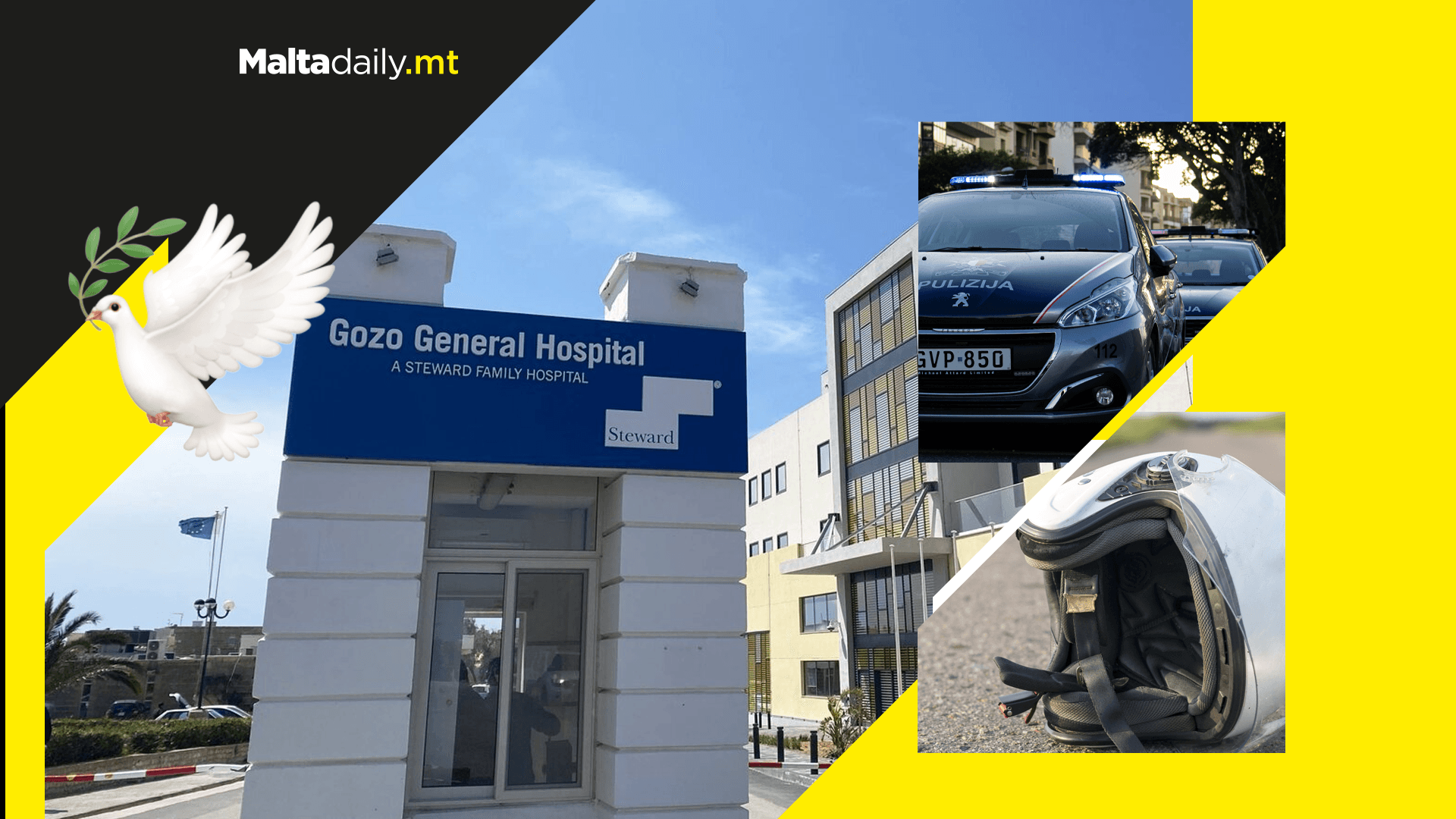 63-year-old motorcyclist dies in hospital after accident last week