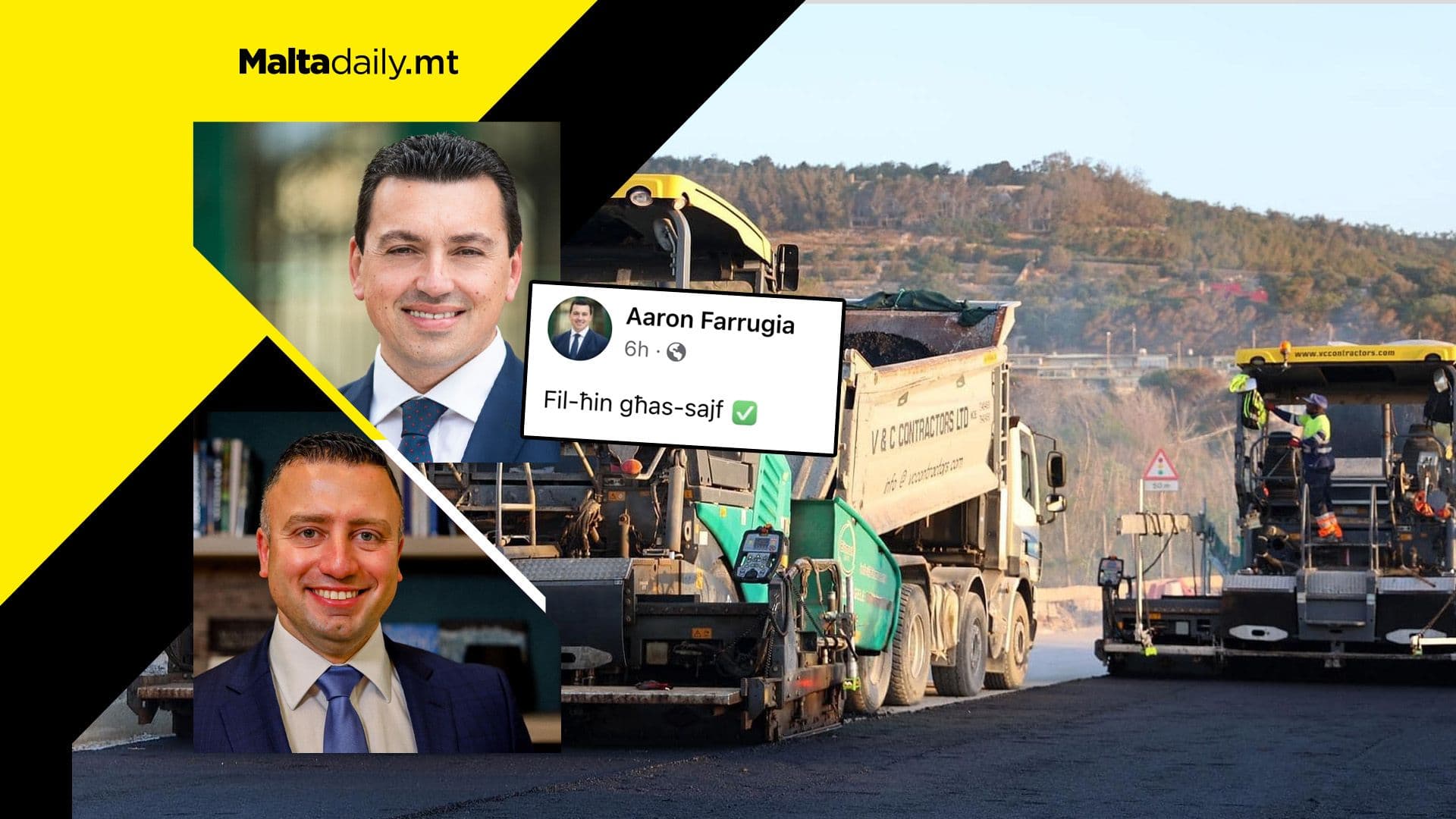 Ministers address public call as Għadira road to re-open on Saturday evening