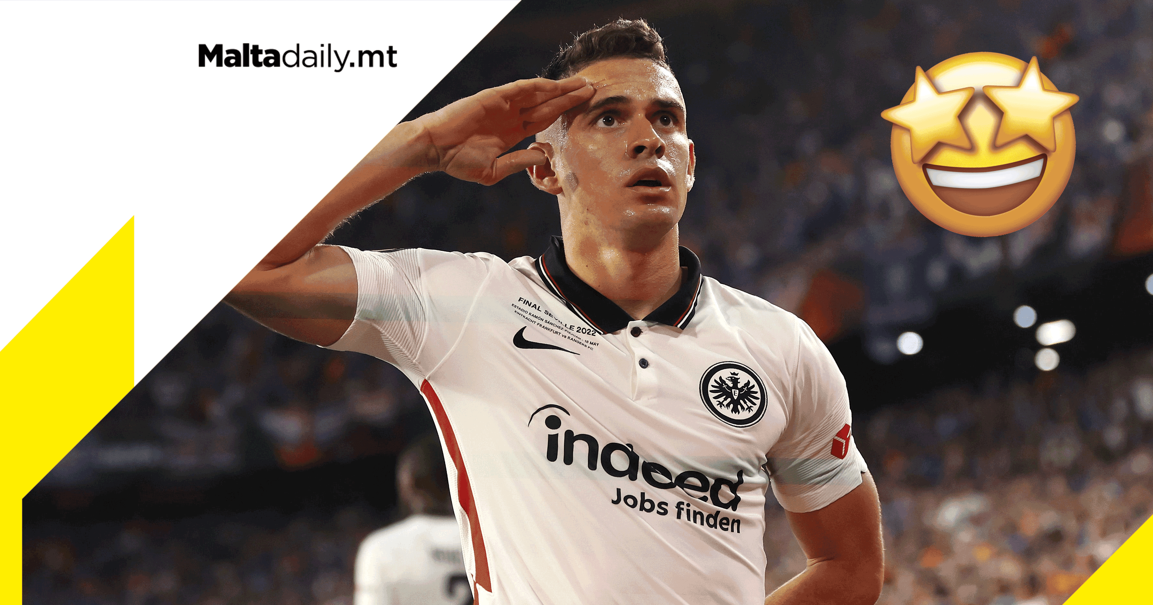 Frankfurt beat Rangers on penalties to win UEFA Europa League