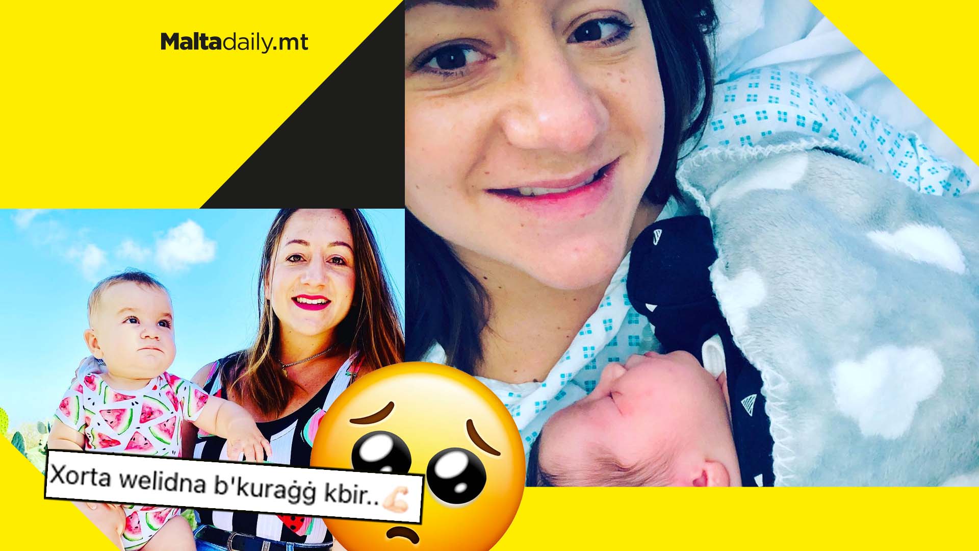 Mother celebrates international caesarean month with touching post